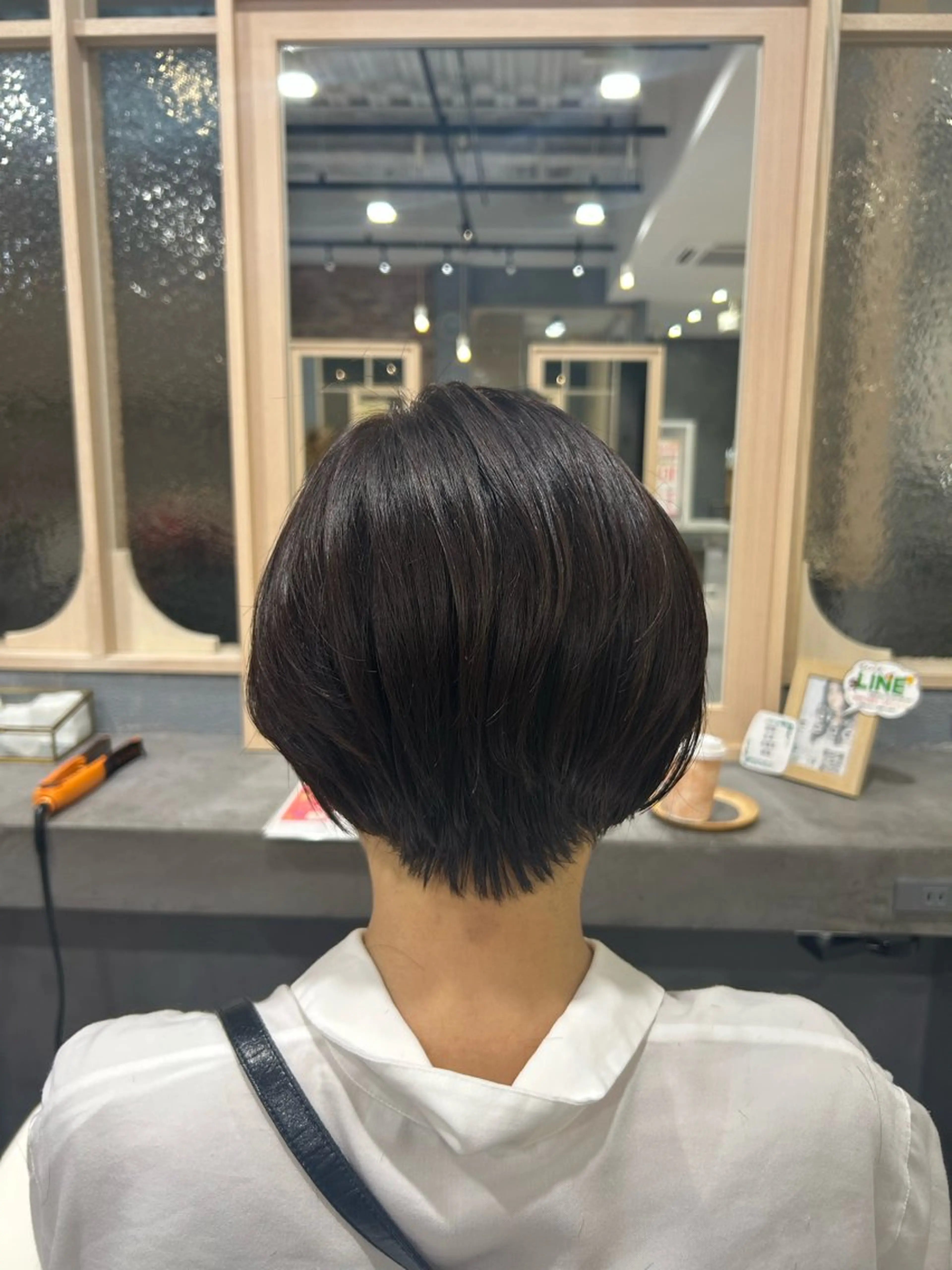 ショート 丸みショート ショートヘア 藤江 美友のヘアスタイル