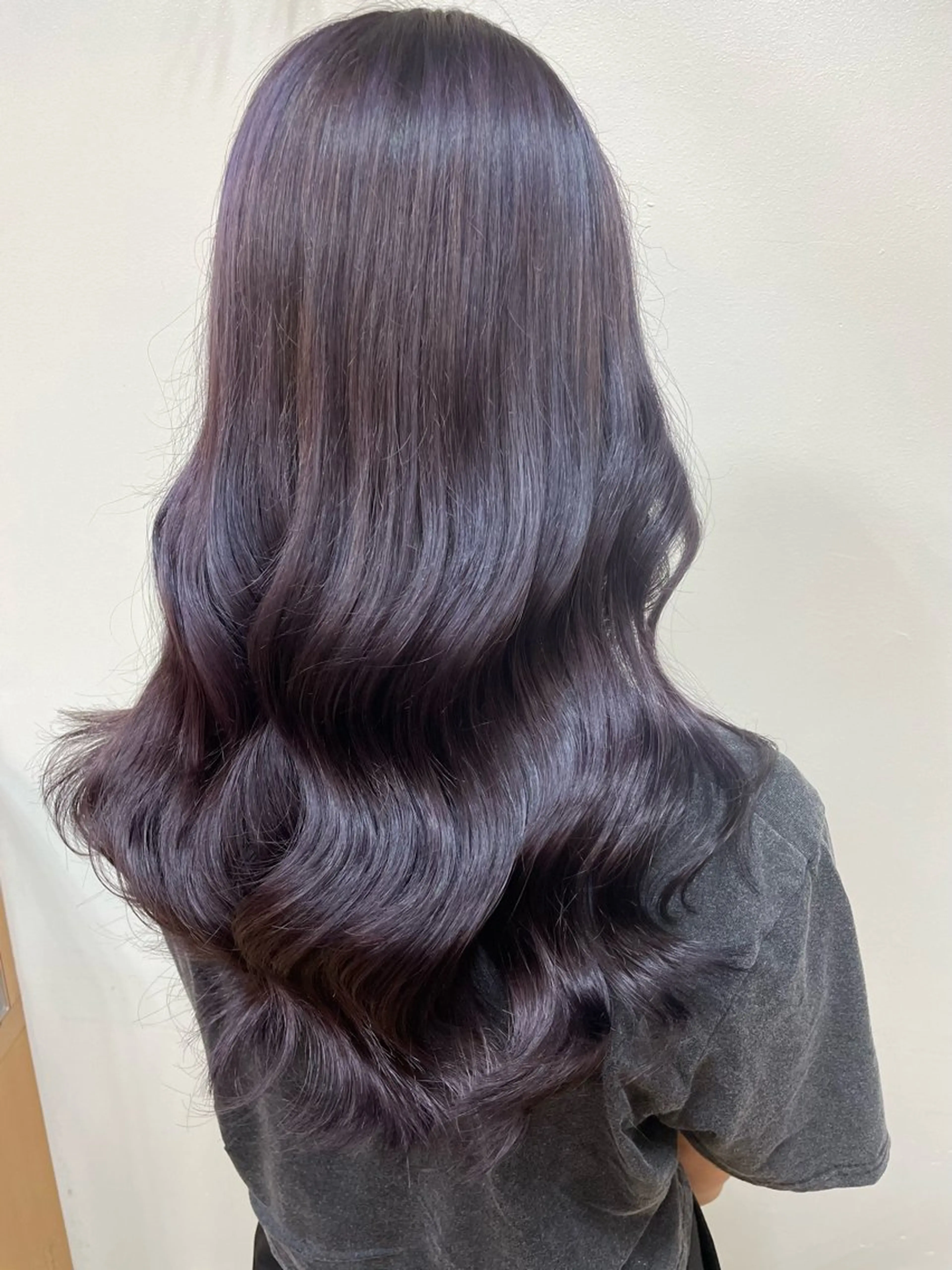 ロング カット 韓国ヘア 🤍中西麻友🤍のヘアスタイル