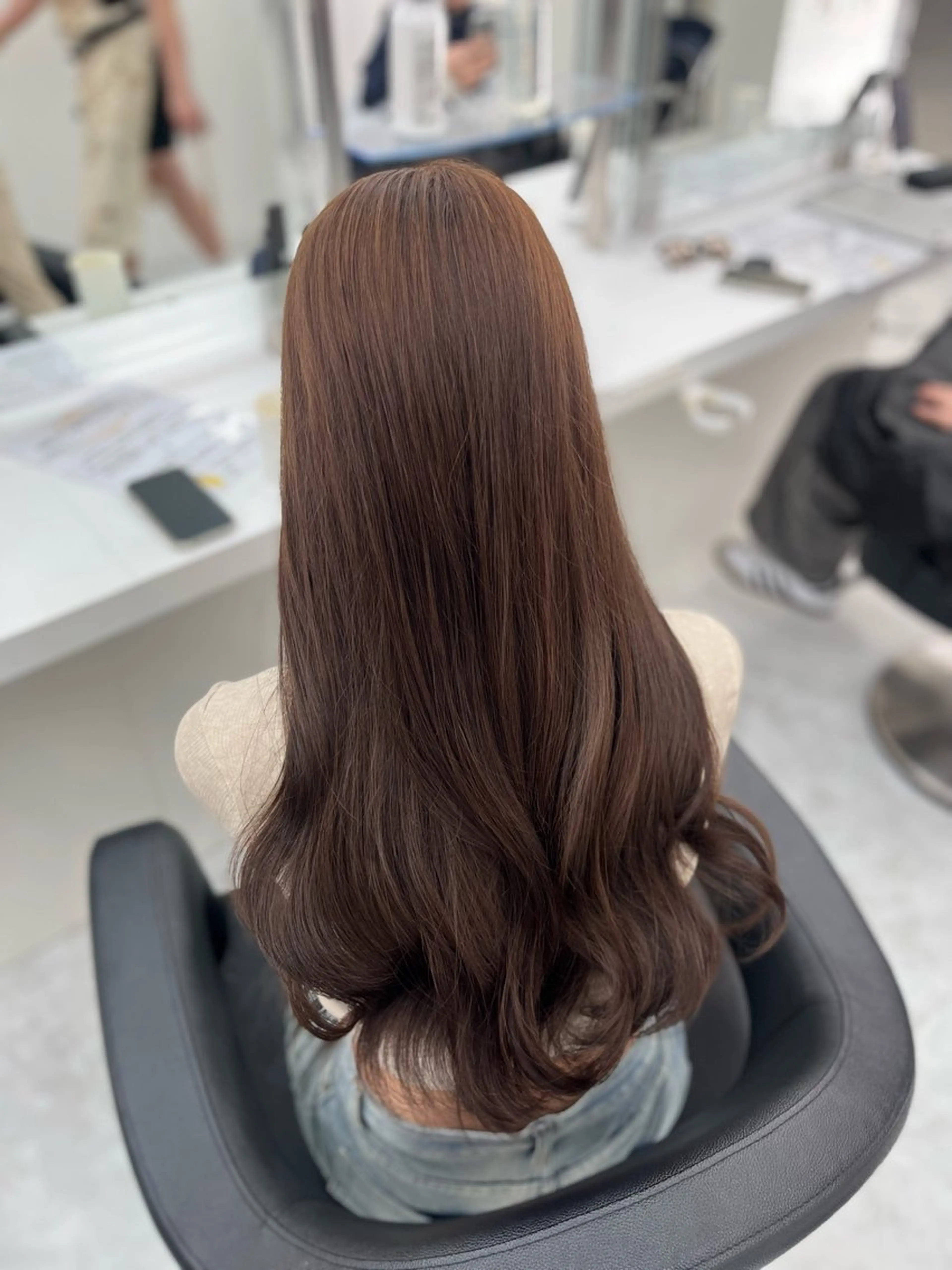 ロング ♡ナチュラルガーリー ♡ベージュ♡RINAのヘアスタイル