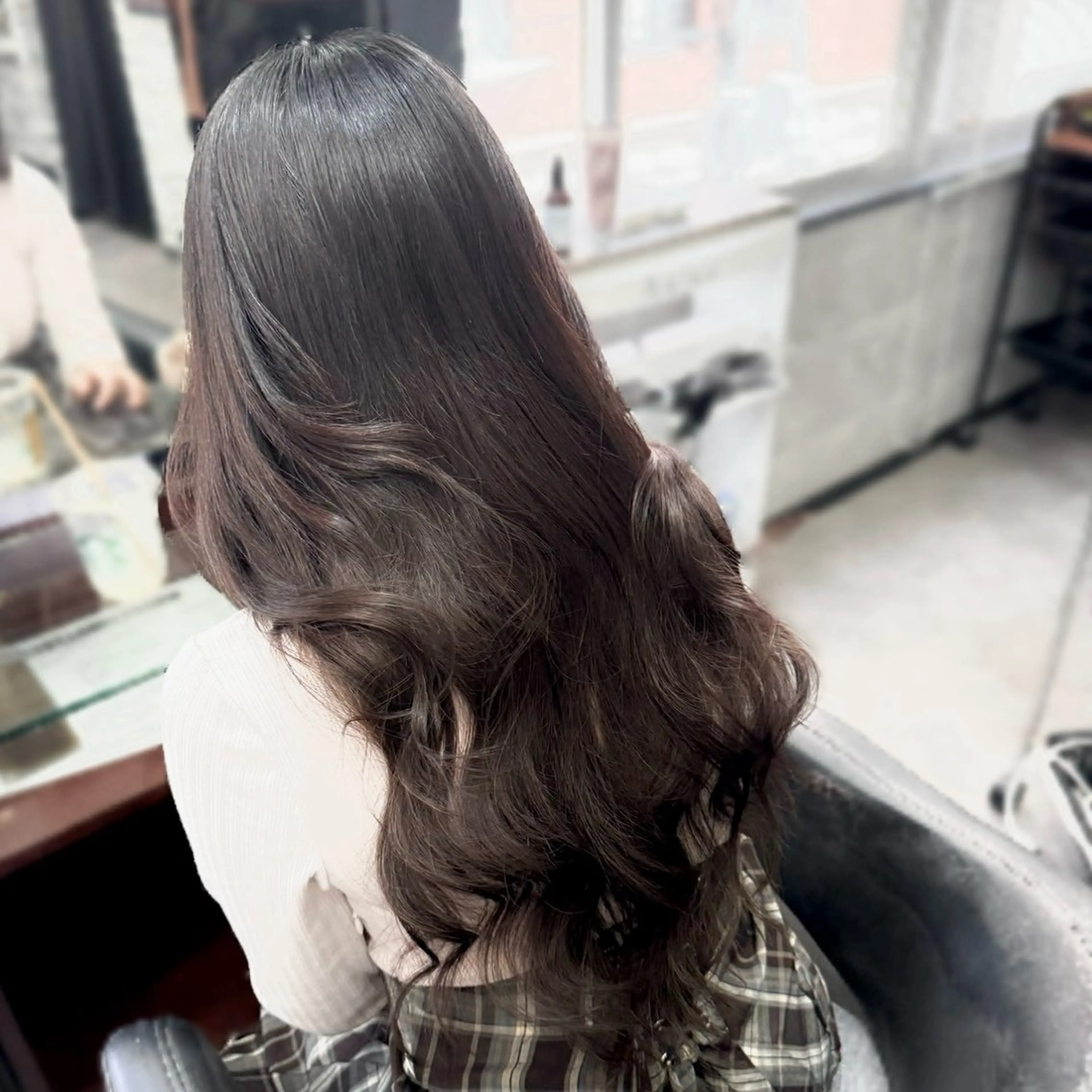 ロング OZ梅田♡ ゆはなブリーチのヘアスタイル