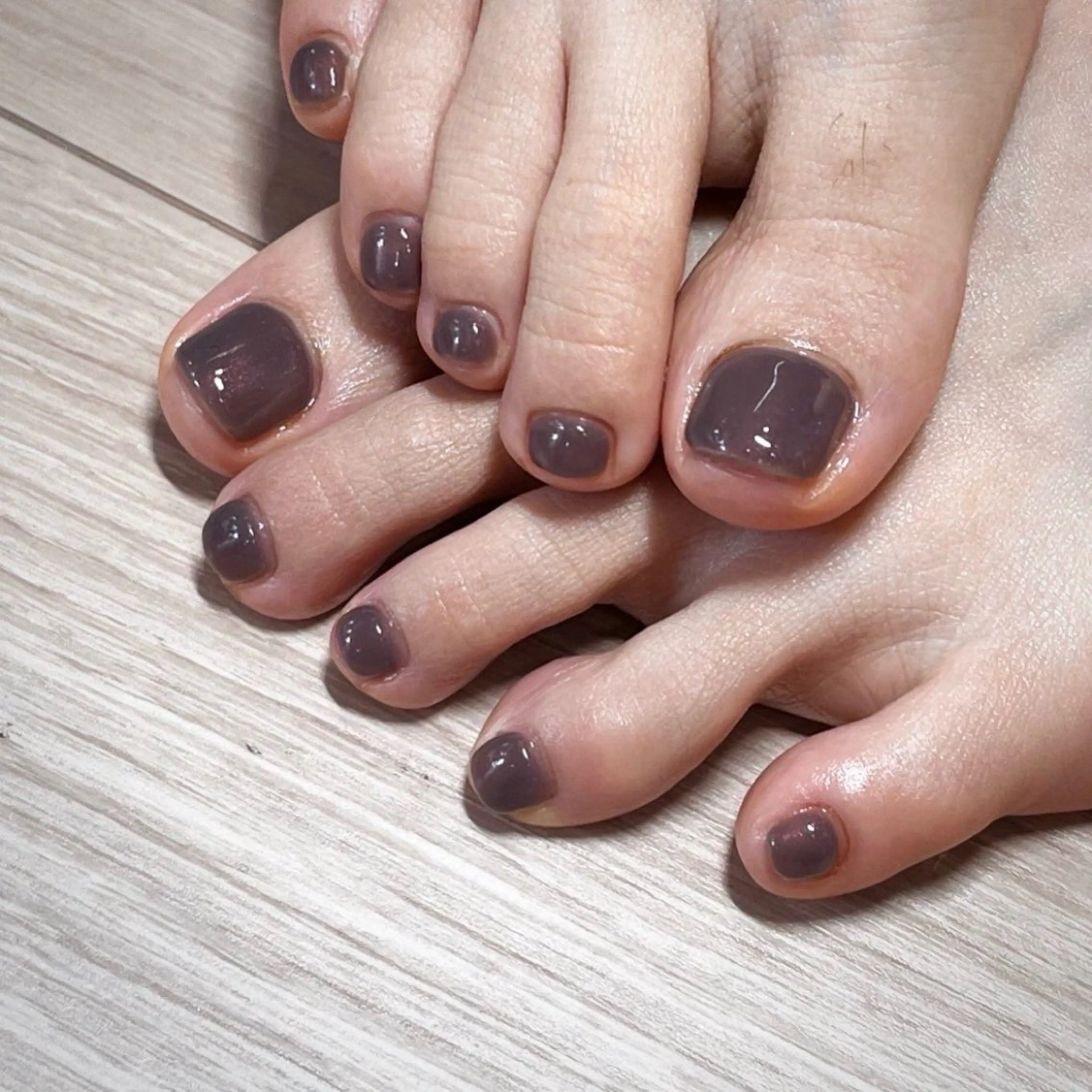 【練習モデル】フットジェル ワンカラー（オフ無しx）の写真