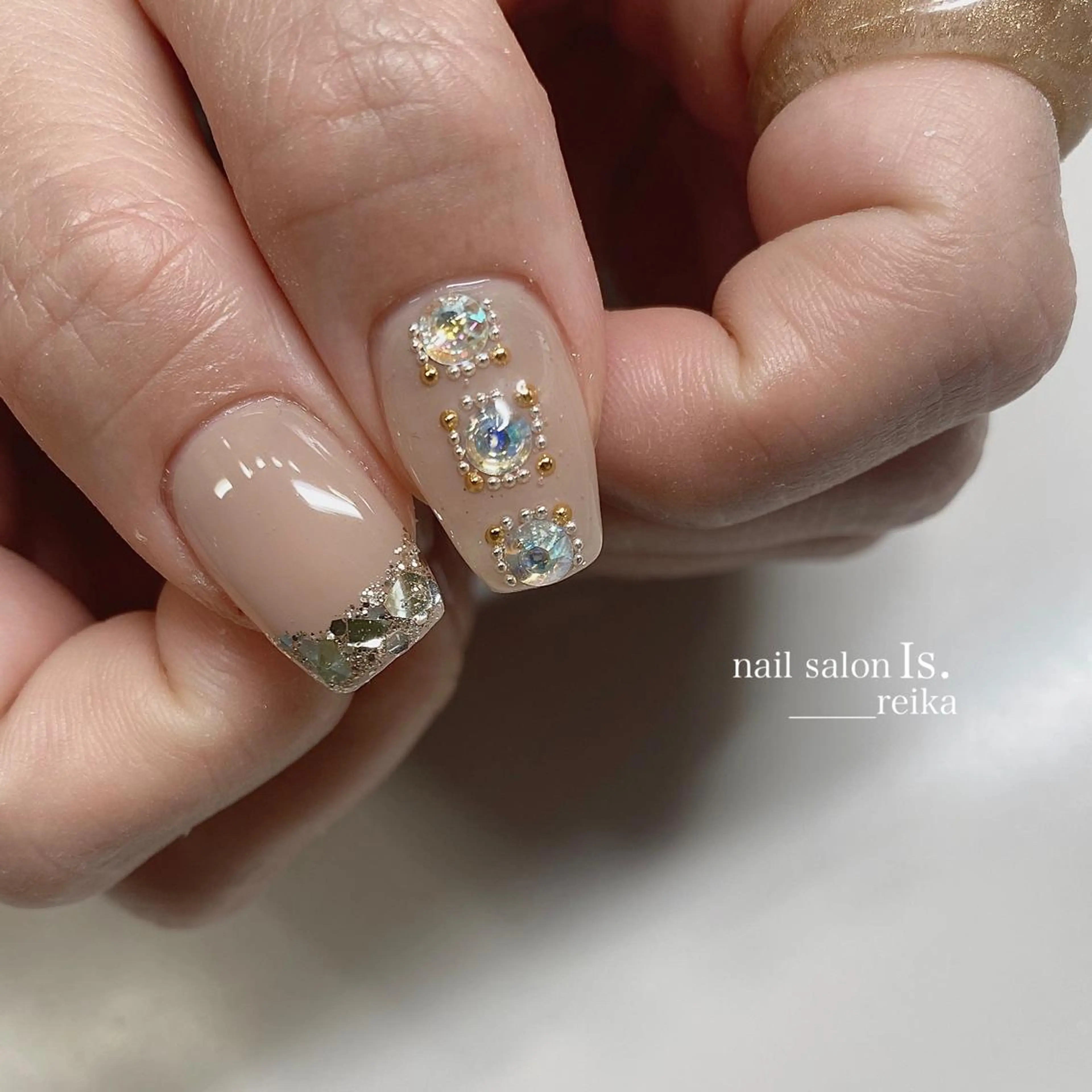 ネイル 持ち込み nail salon Is.  reikaのネイルデザイン