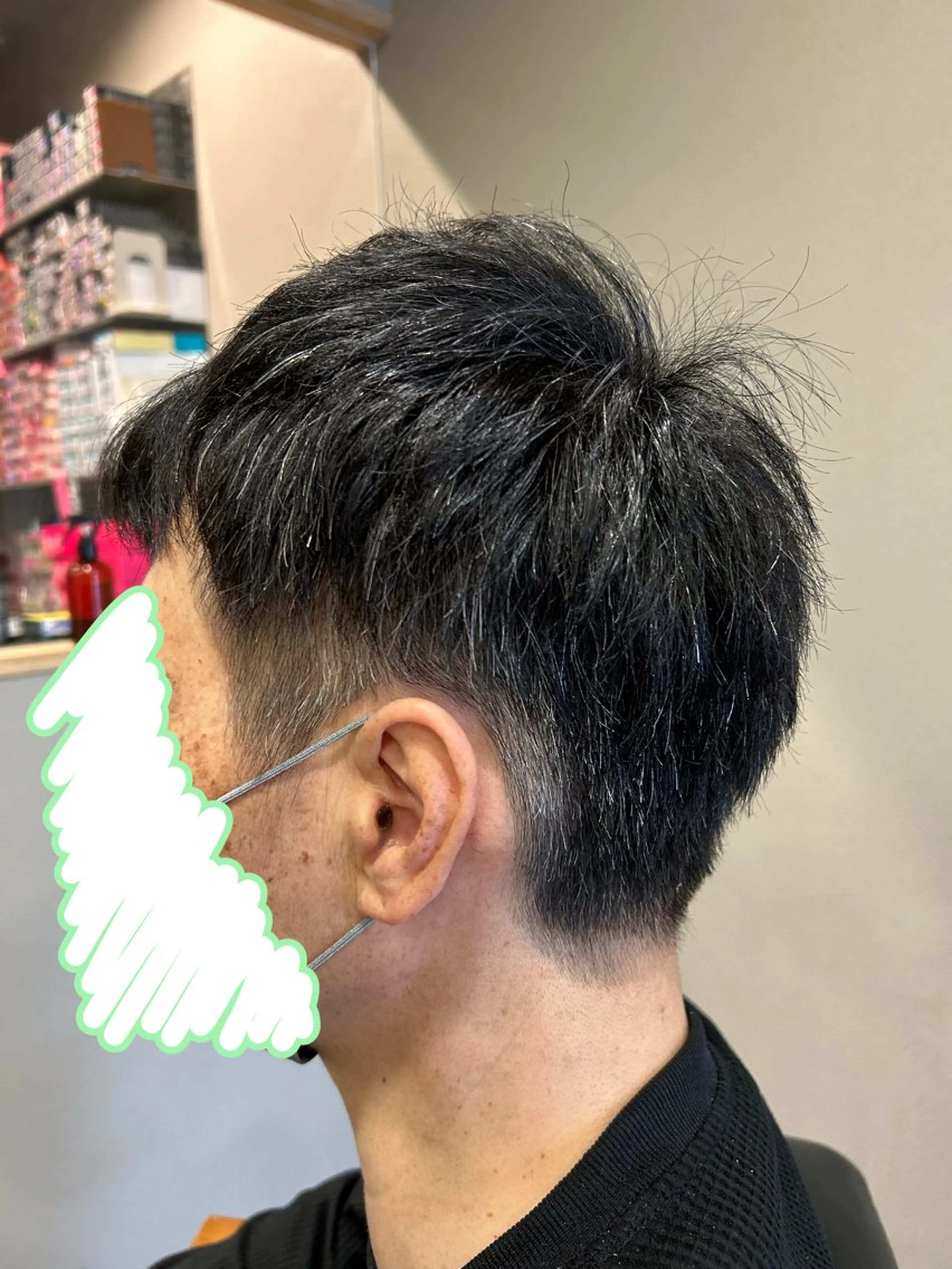 メンズ カット 南條 しほのヘアスタイル