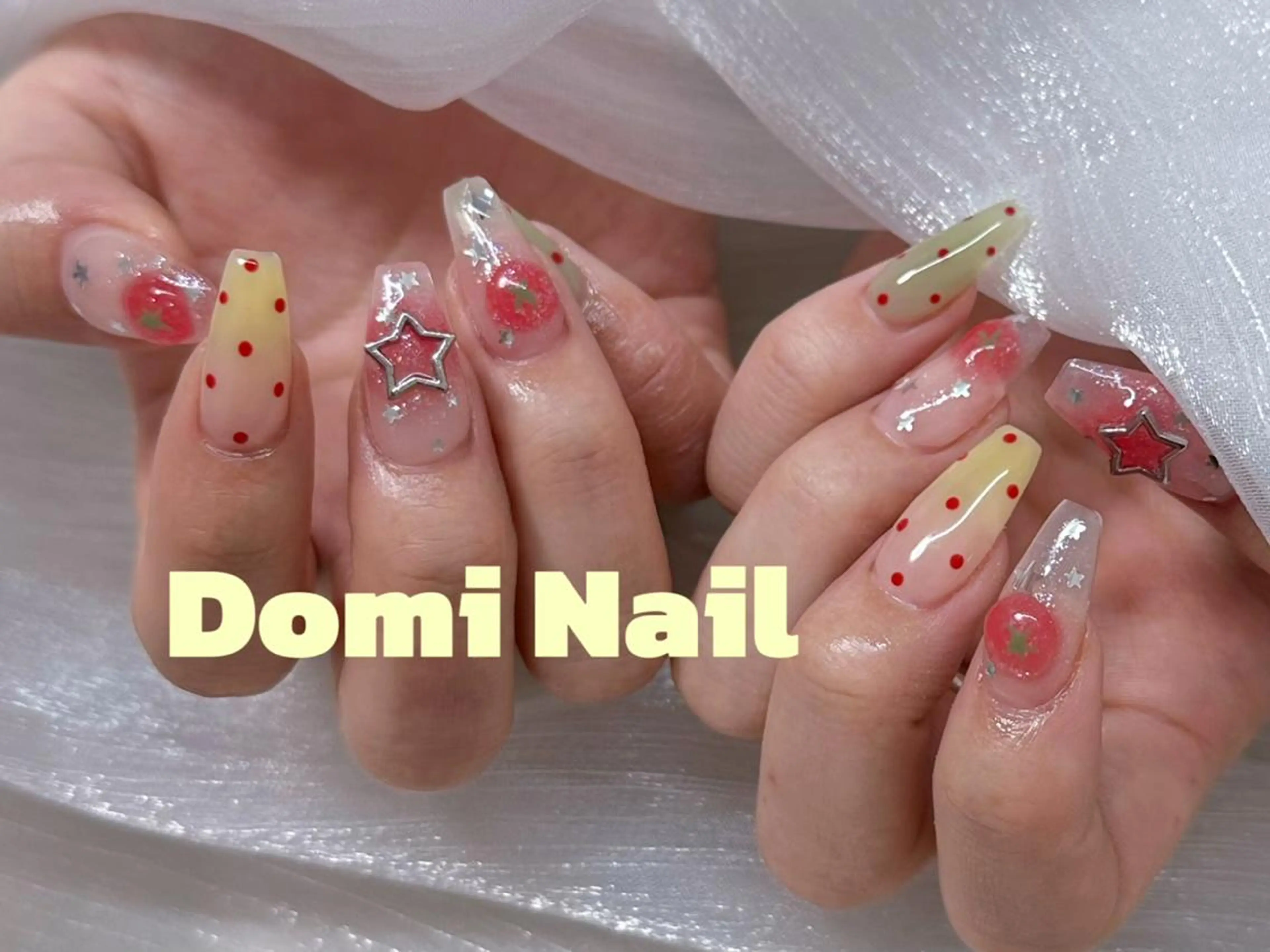 ネイル 持ち込み ネイルチップ ハンドネイル Domi Nail Salonのネイルデザイン