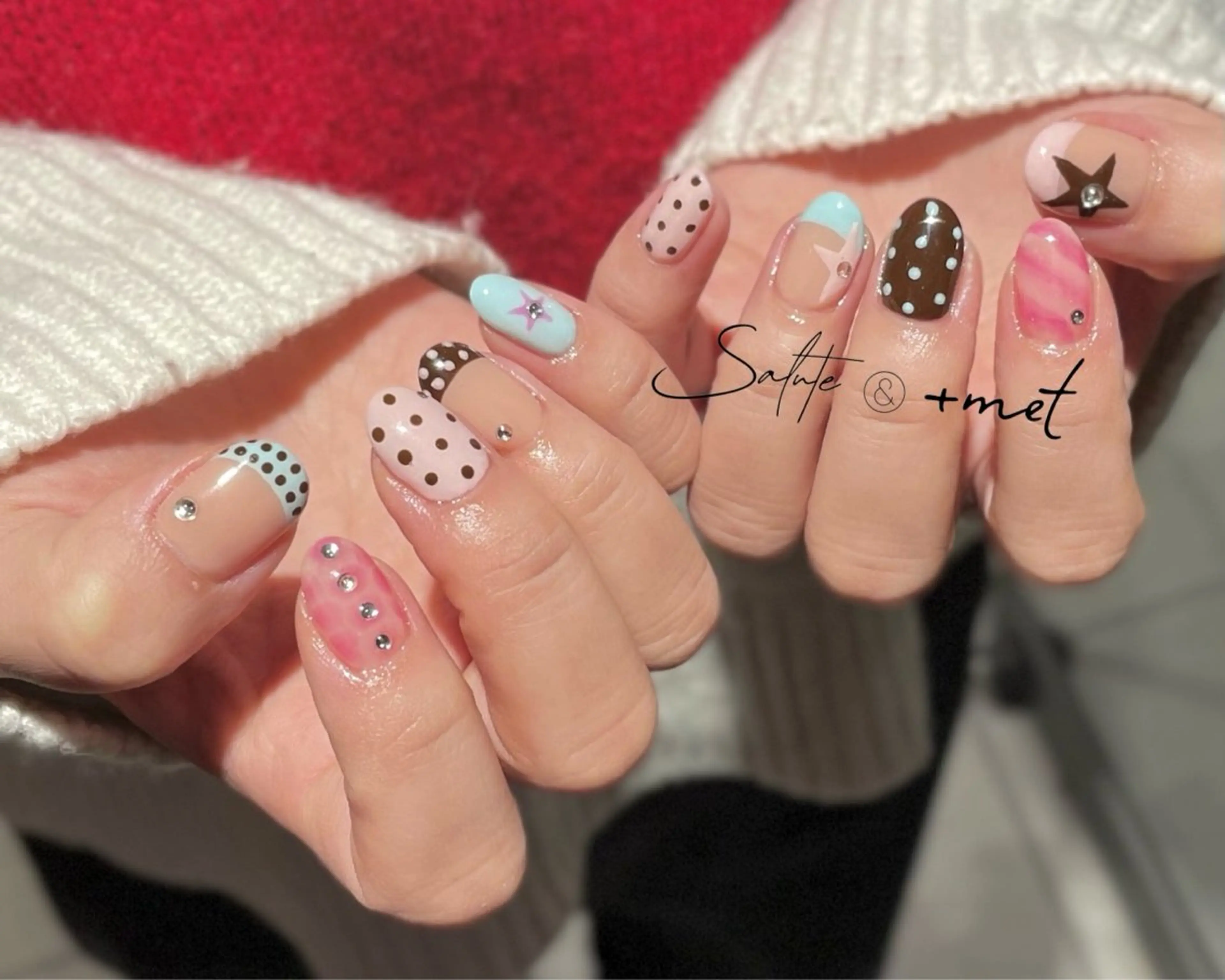 ネイル ハンドネイル 堀内 美里のネイルデザイン