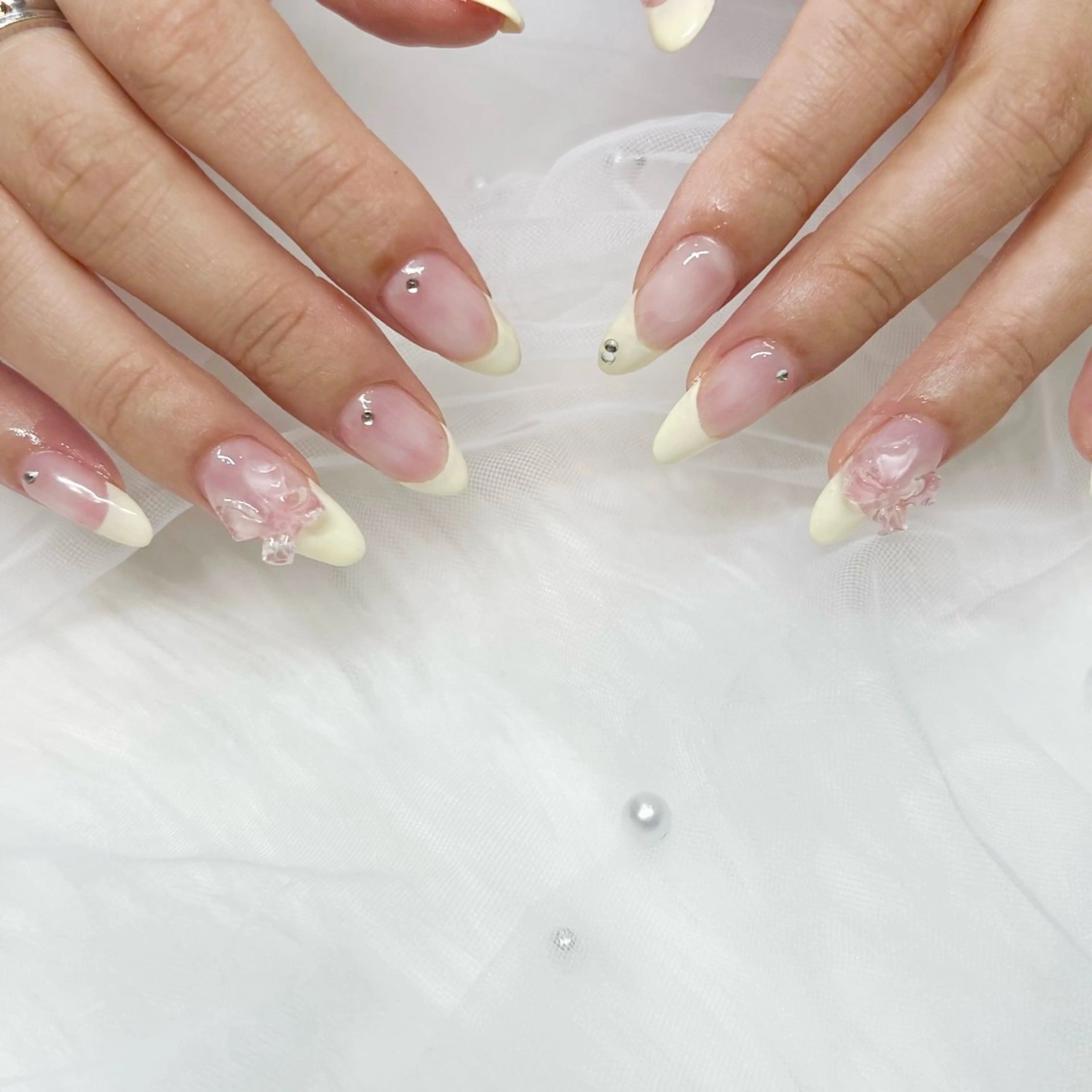 【オフなし】フレンチネイル🩷の写真