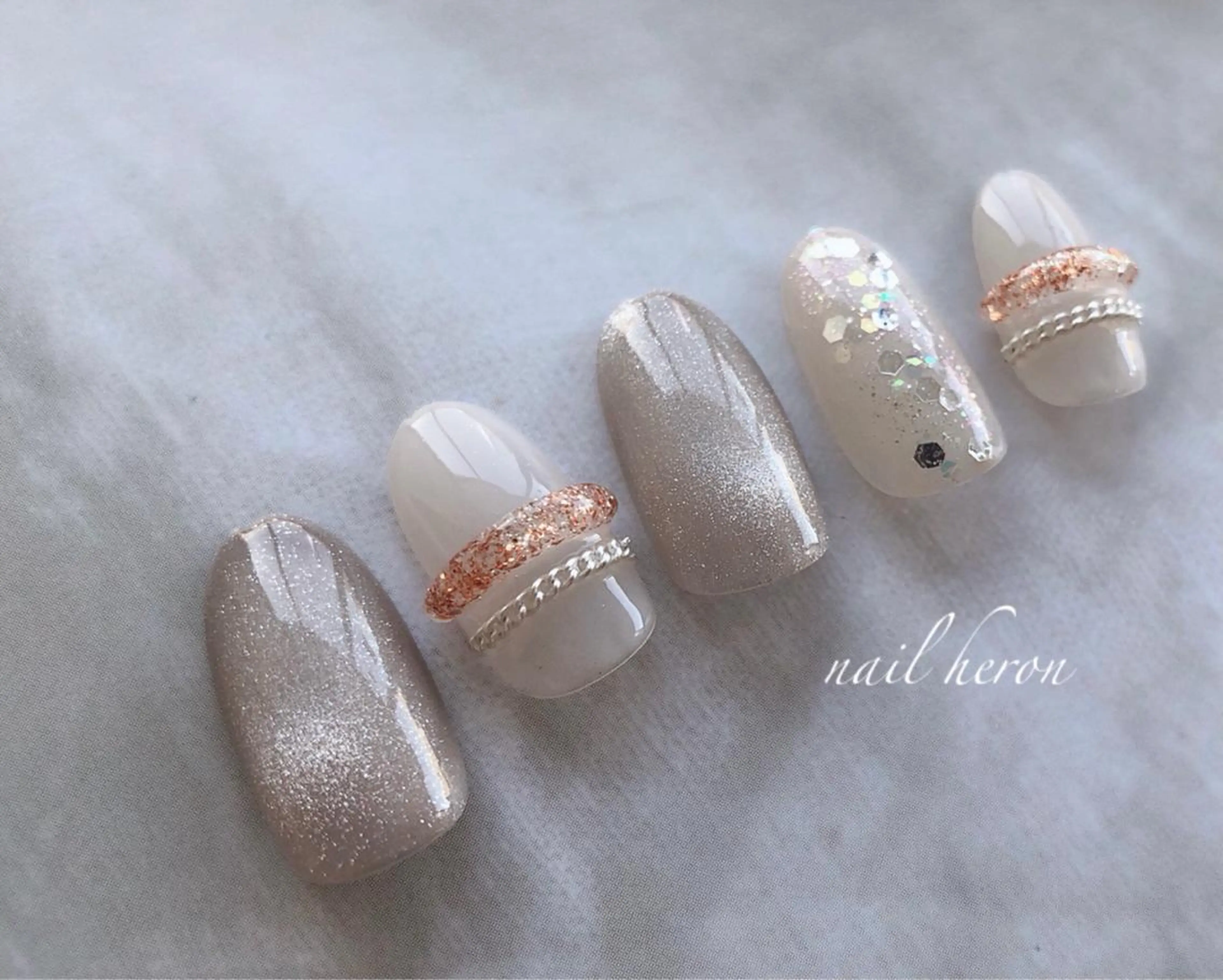ネイル ハンドネイル nail heron所属・saki_ nail heronのネイルデザイン