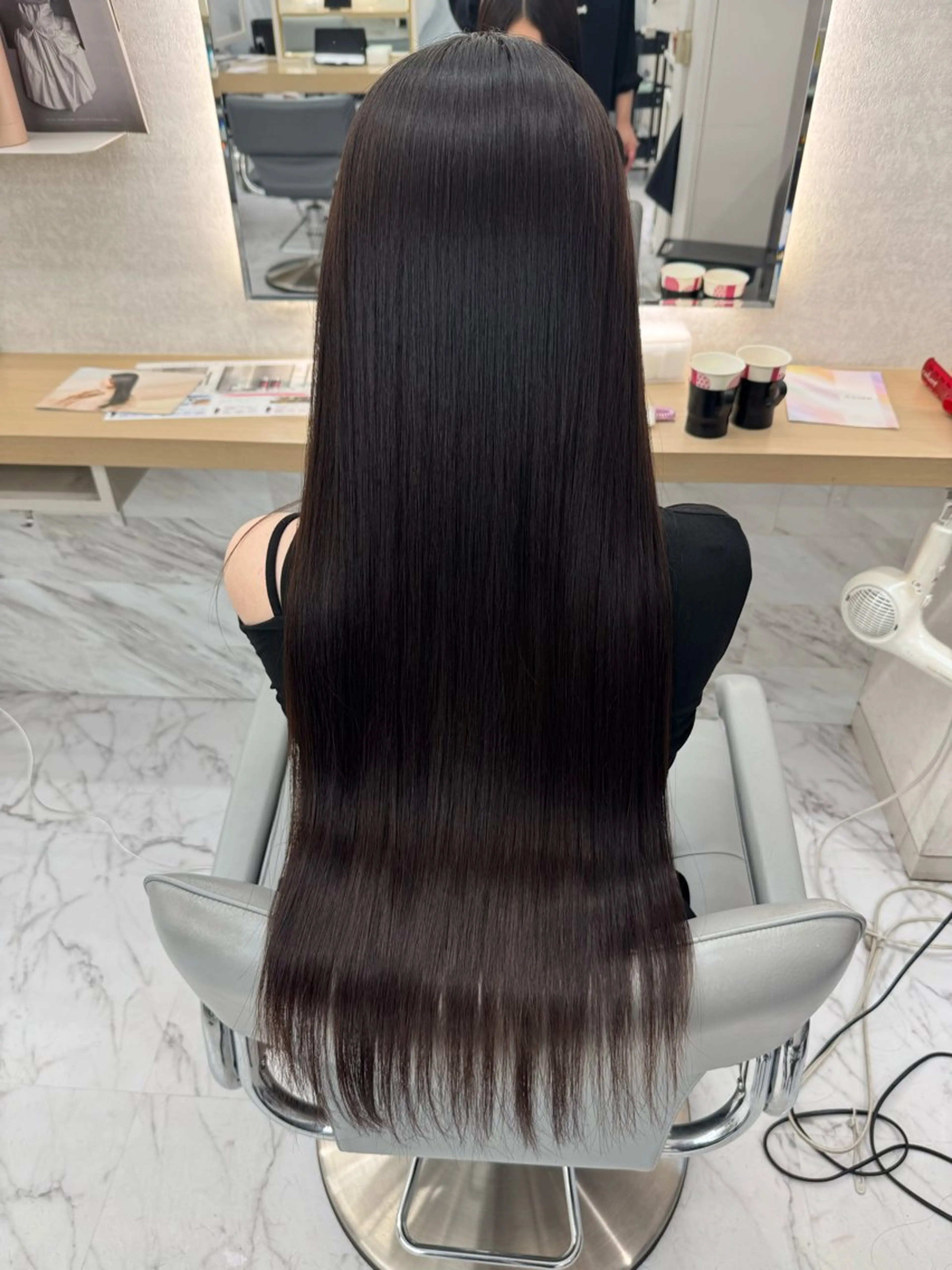 ロング トリートメント カット 縮毛矯正 トリートメント 酒井 俊紀のヘアスタイル