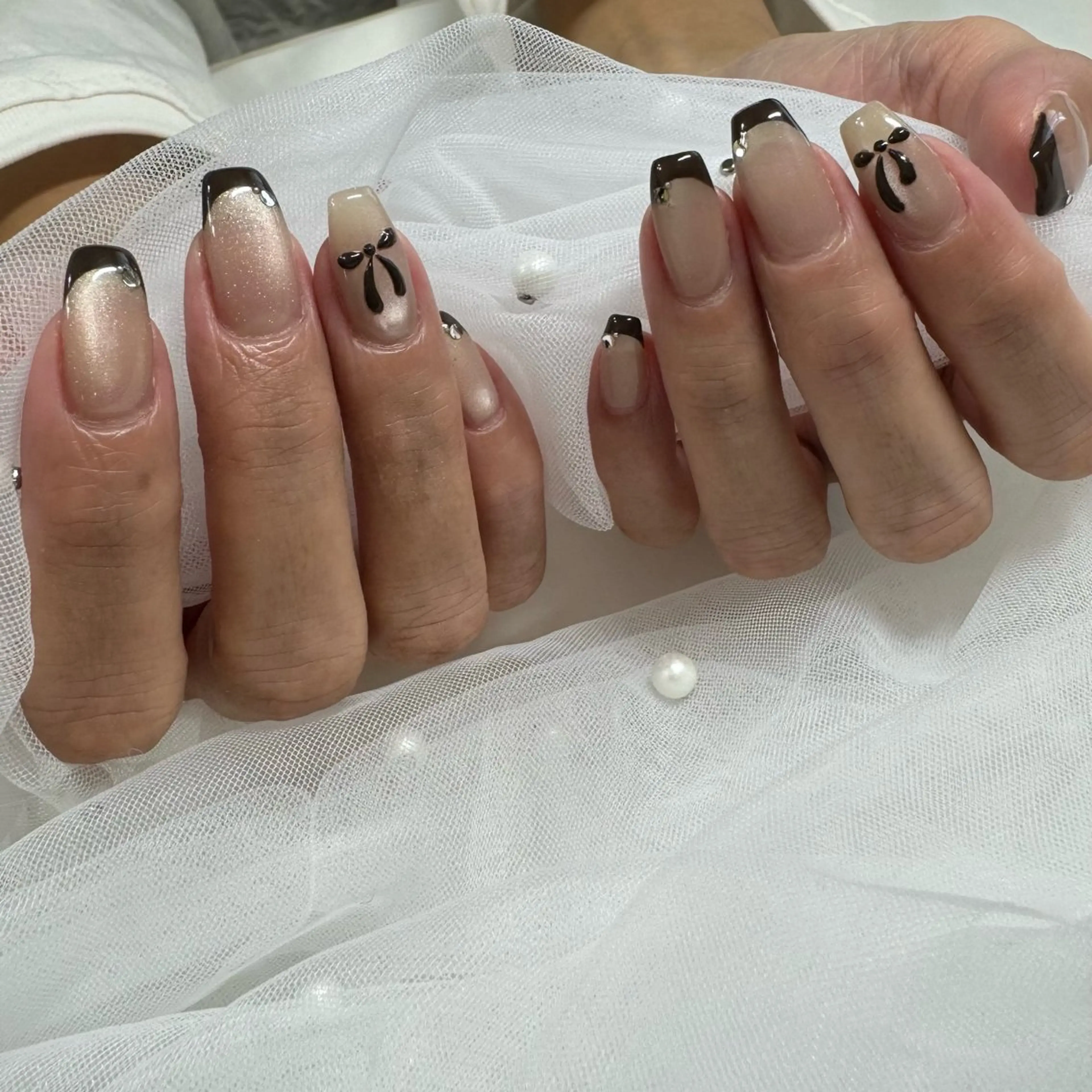 ネイル ジェルネイル 東 千夏のネイルデザイン