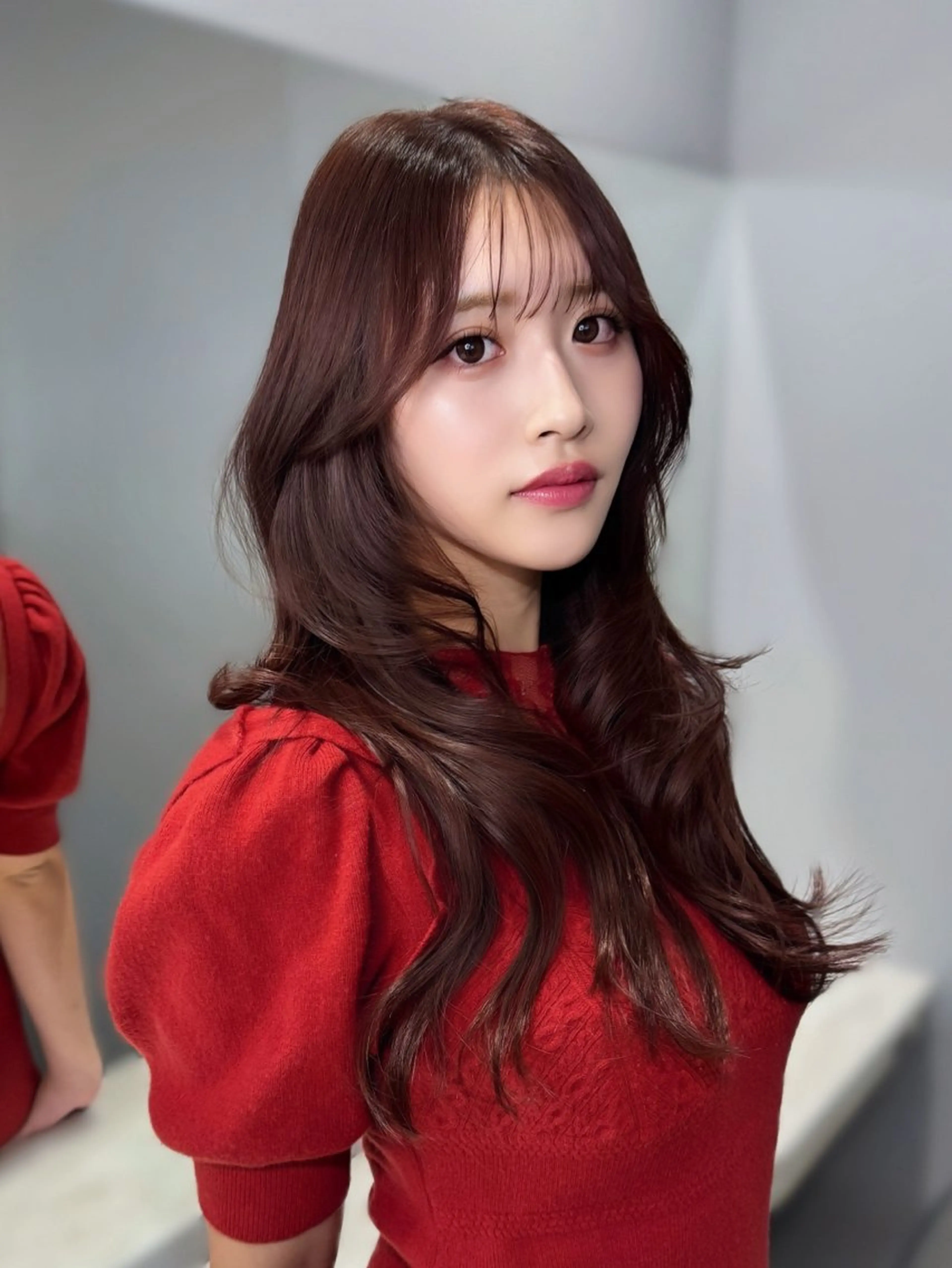 ロング カラー カット ヘアカラー トリートメント 🦋韓国系指名No1 店長/圓山 祐也🦋のヘアスタイル