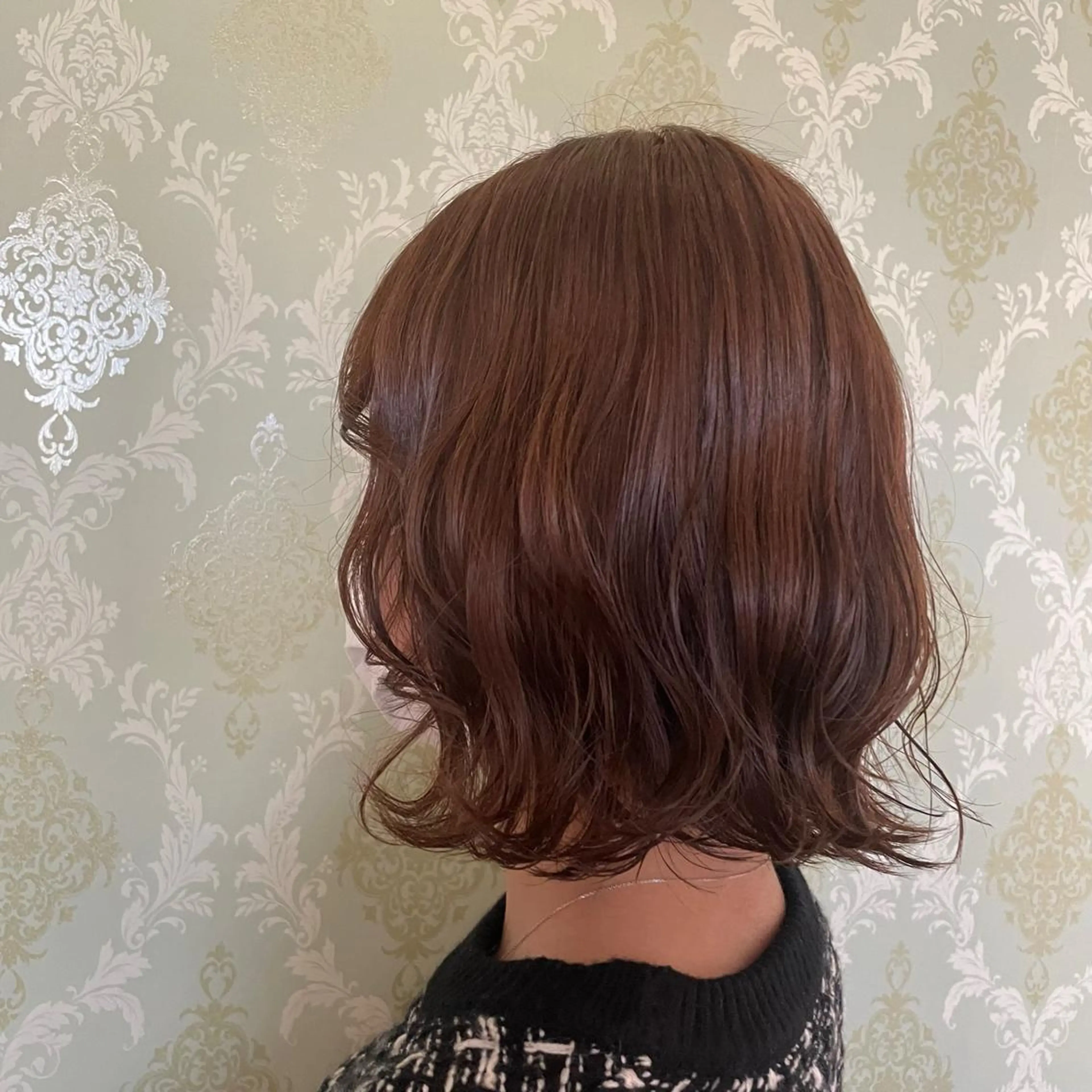 カラー ベージュカラー ブラウンカラー ブラウンベージュ EARTH中島 秋桜久のヘアスタイル