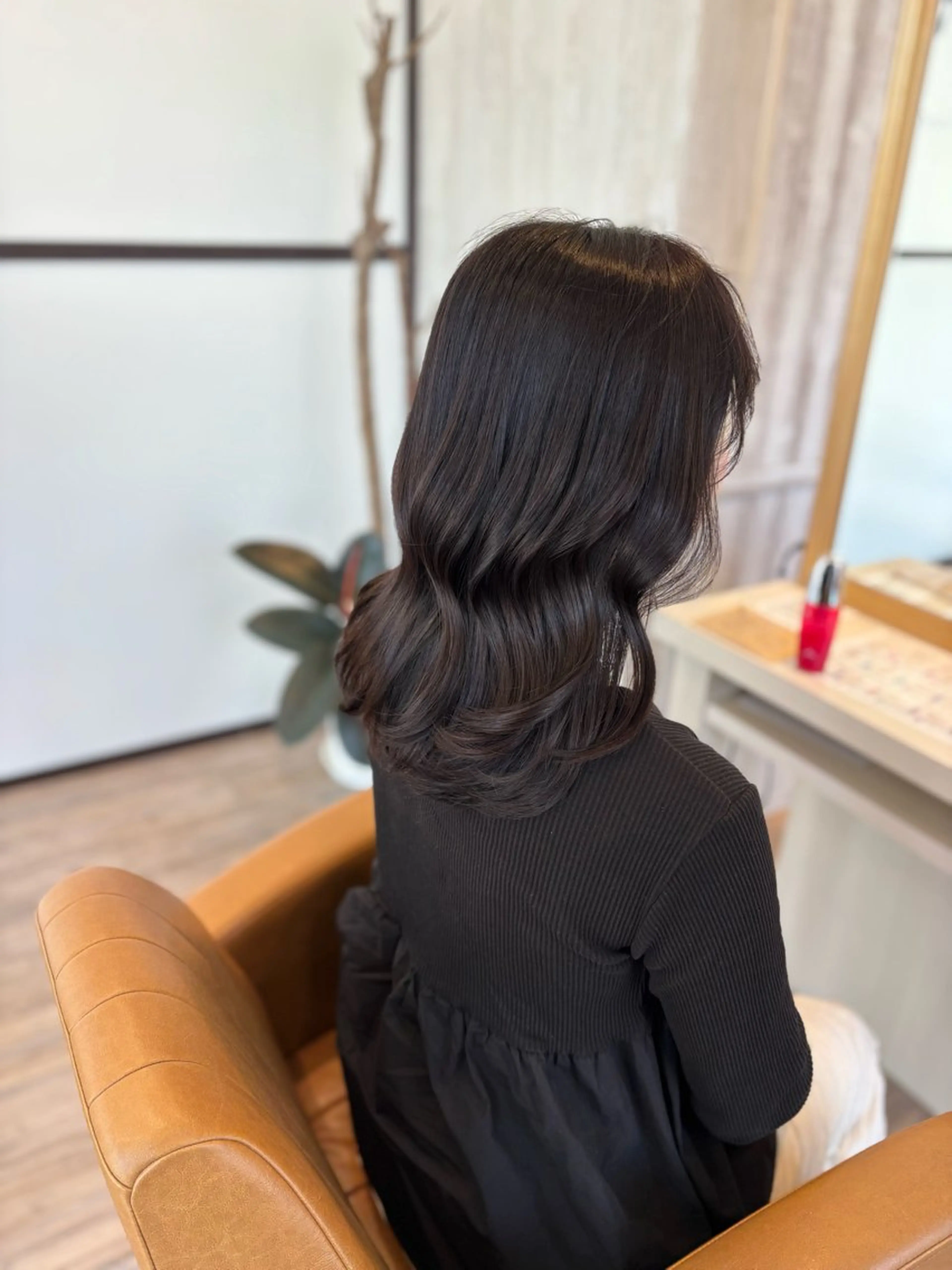 セミロング カラー カット ヘアカラー トリートメント yui🥀/ボブ /ブリーチなしカラーのヘアスタイル