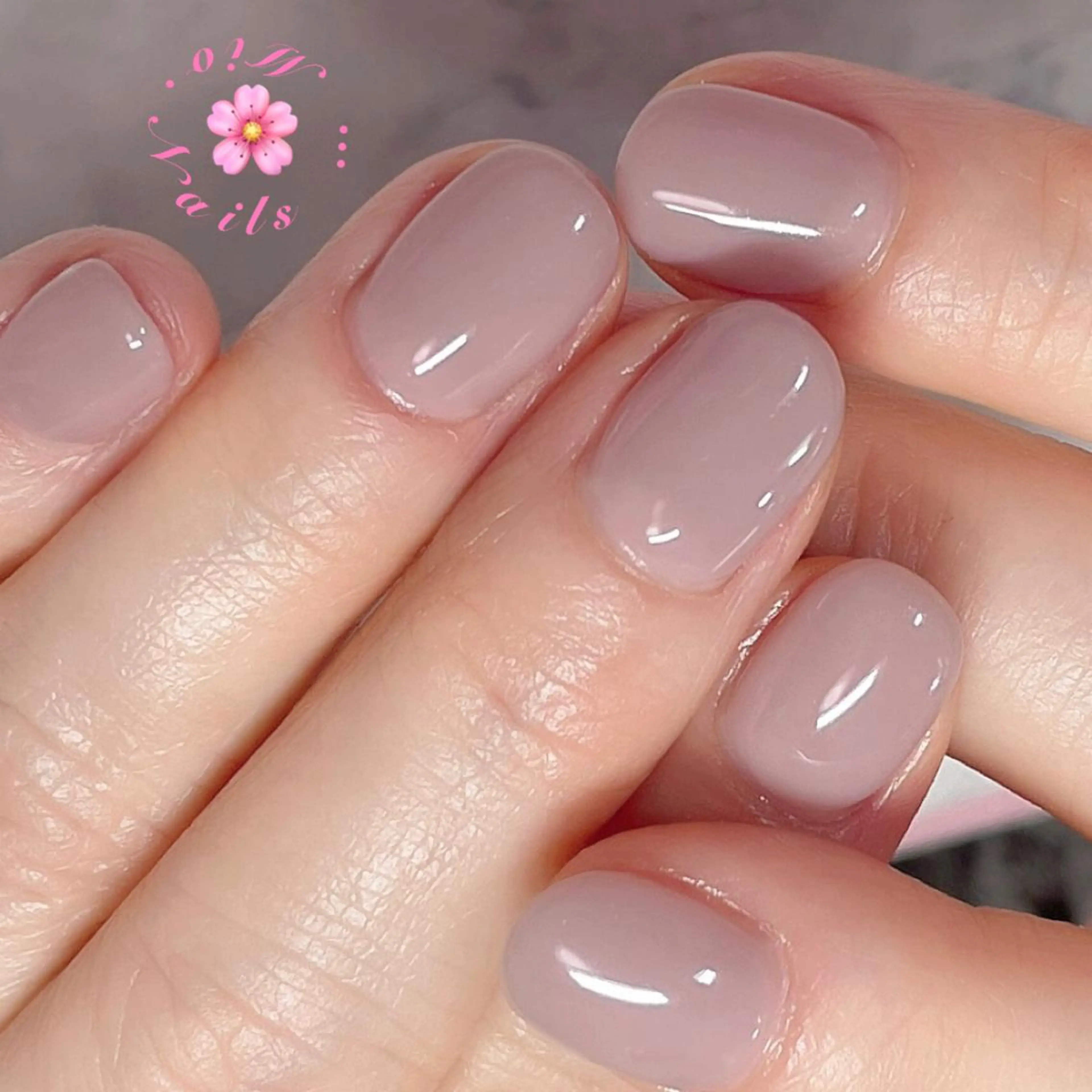 ネイル ジェルネイル ワンカラーネイル .Nails Mio 赤羽西ネイルサロンのネイルデザイン