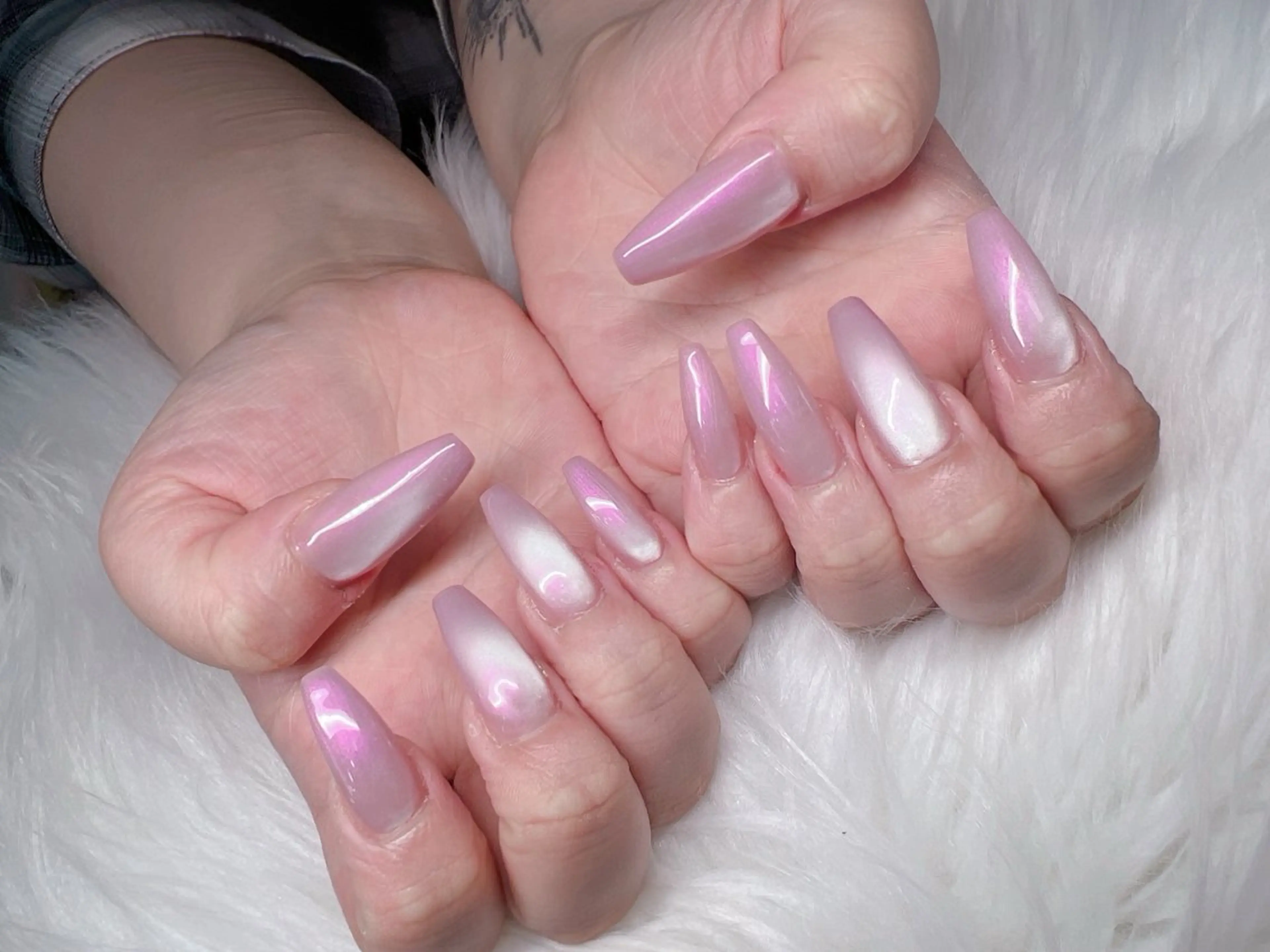 ネイル ハンドネイル Lee Nails チップ長さだし専門店のネイルデザイン