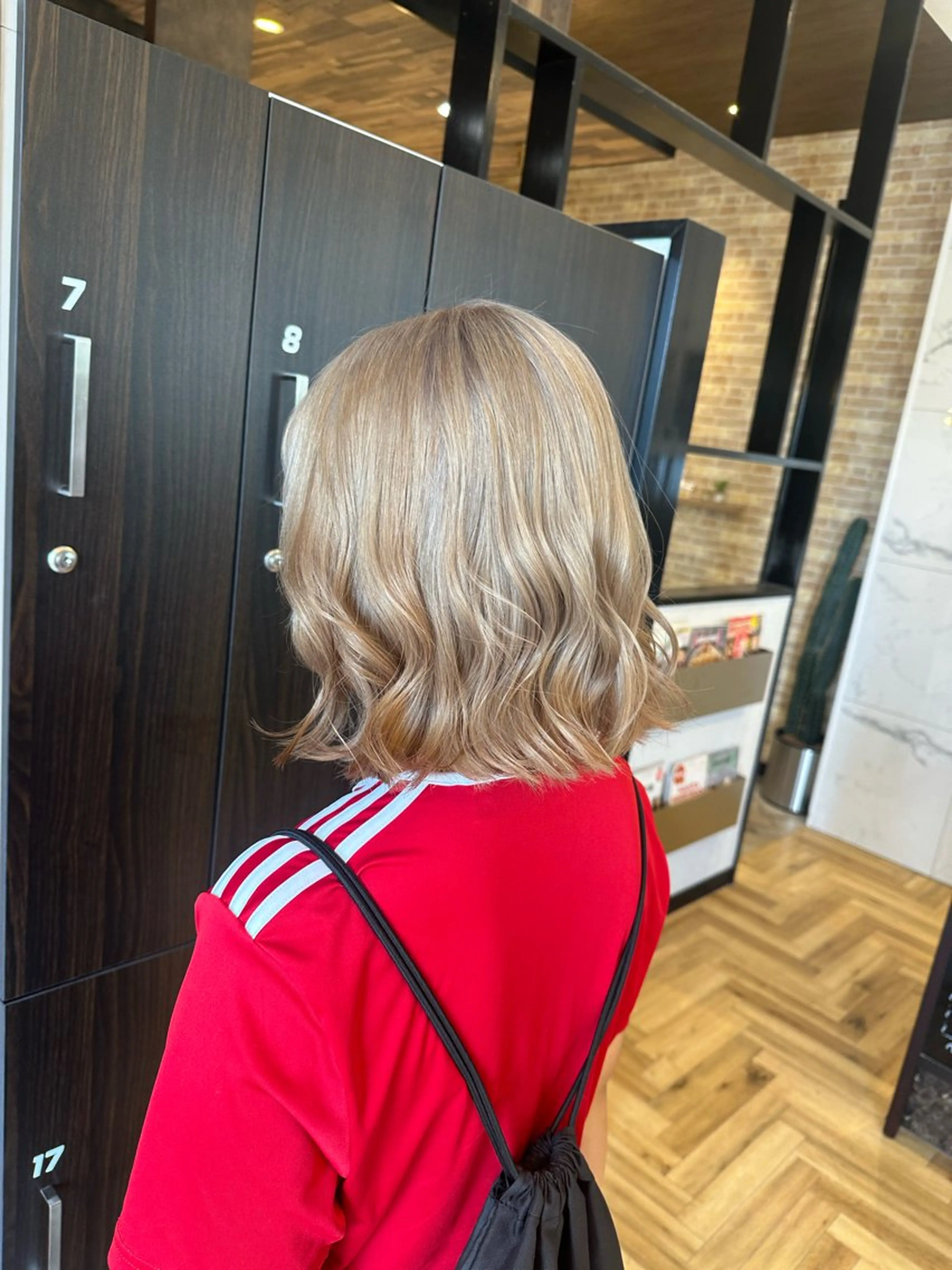 ミディアム ヘアカラー arl 豊田店のヘアスタイル