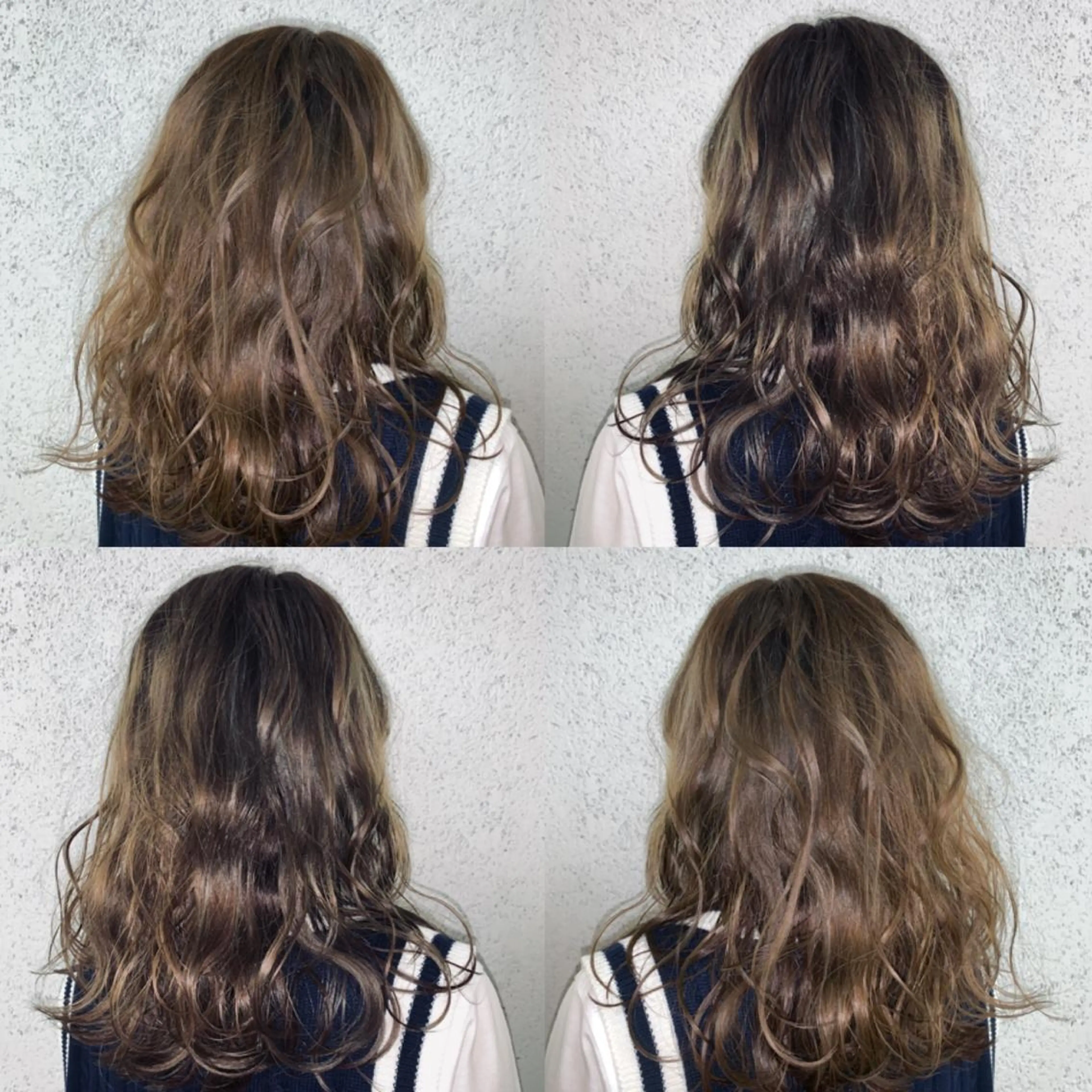 セミロング カラー もにか🌞原宿/渋谷 🌝ブリーチカラーのヘアスタイル