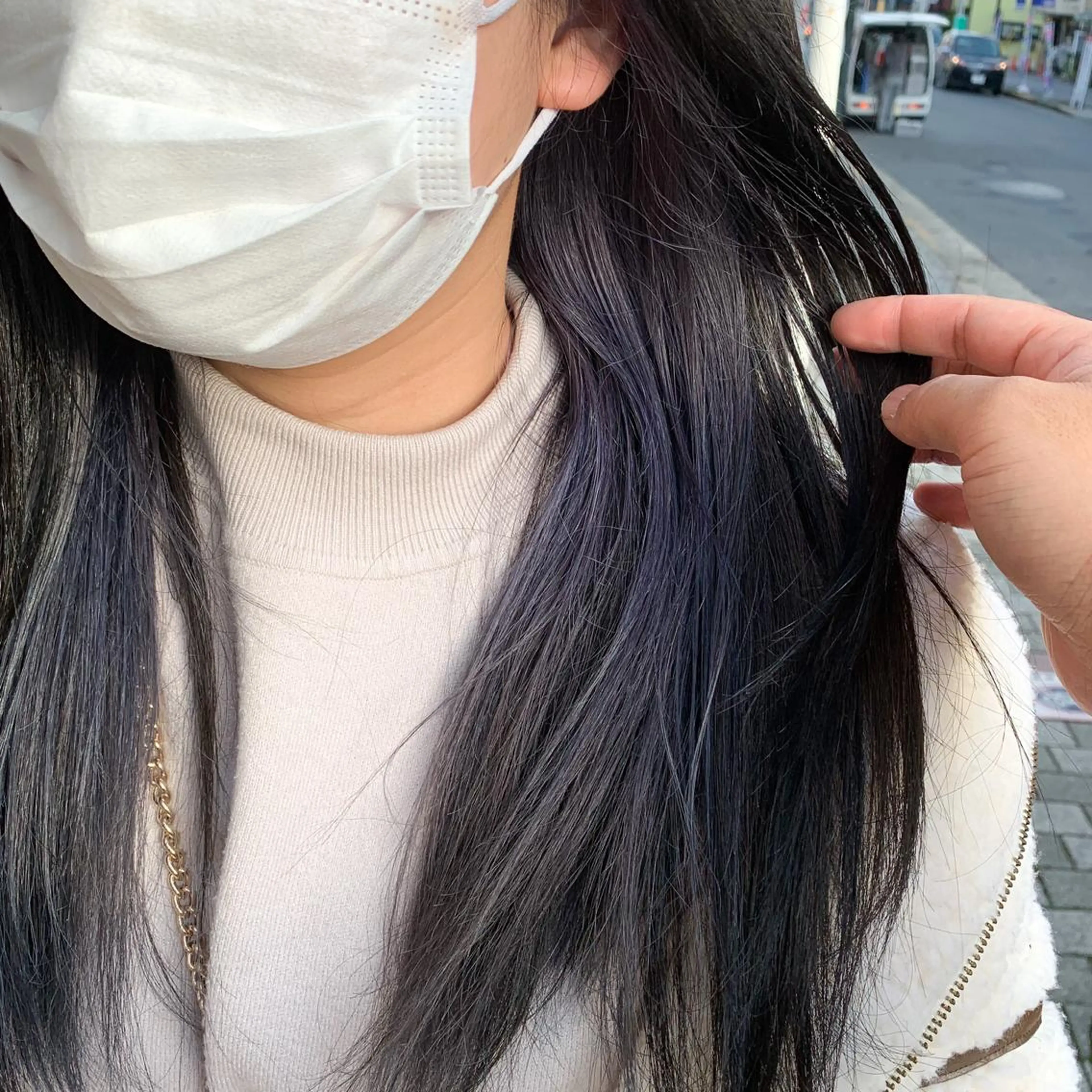 ロング 仁和山 健汰のヘアスタイル