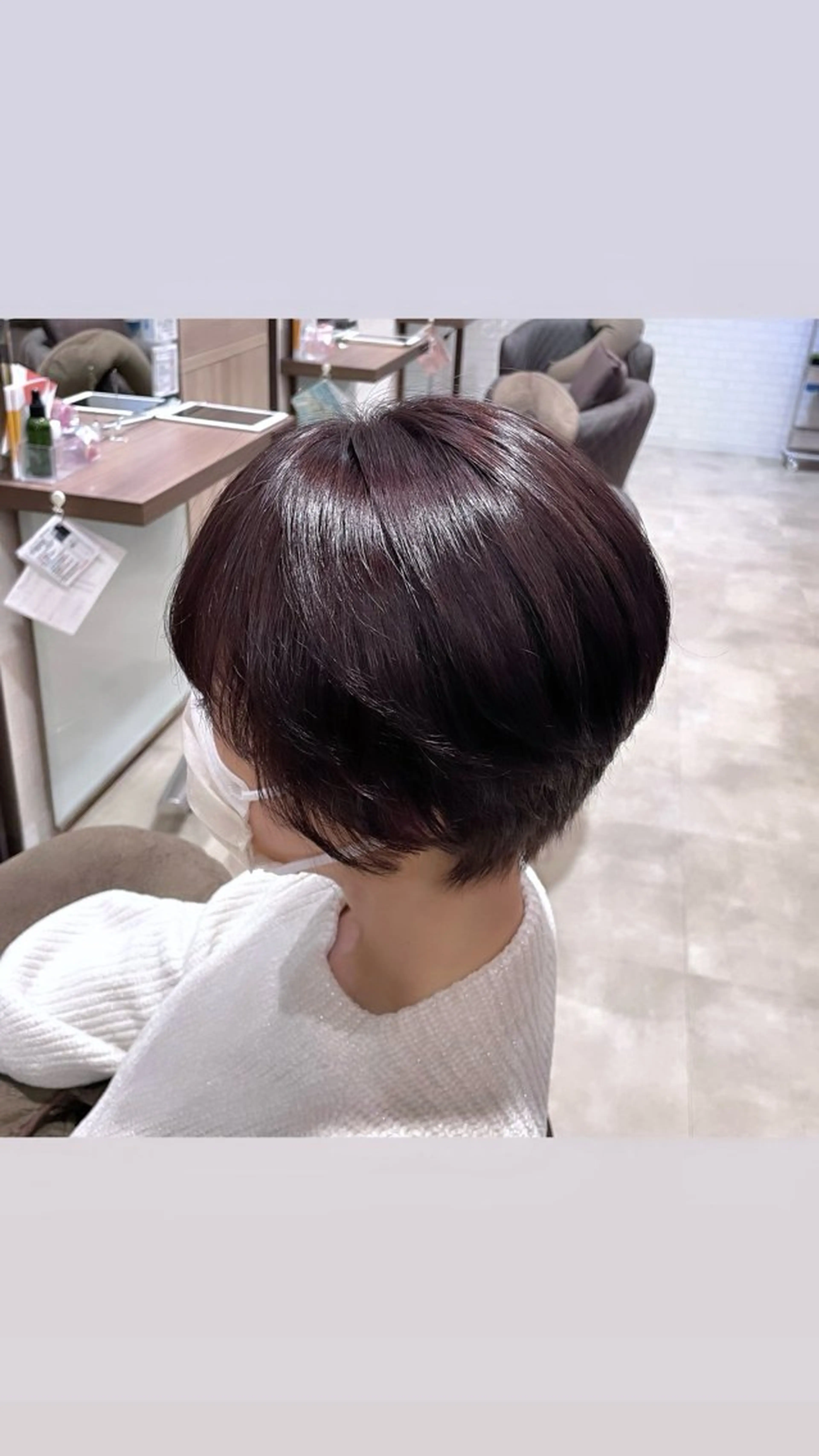 カラー ピンクカラー MICHIRU 🐈‍⬛💞のヘアスタイル