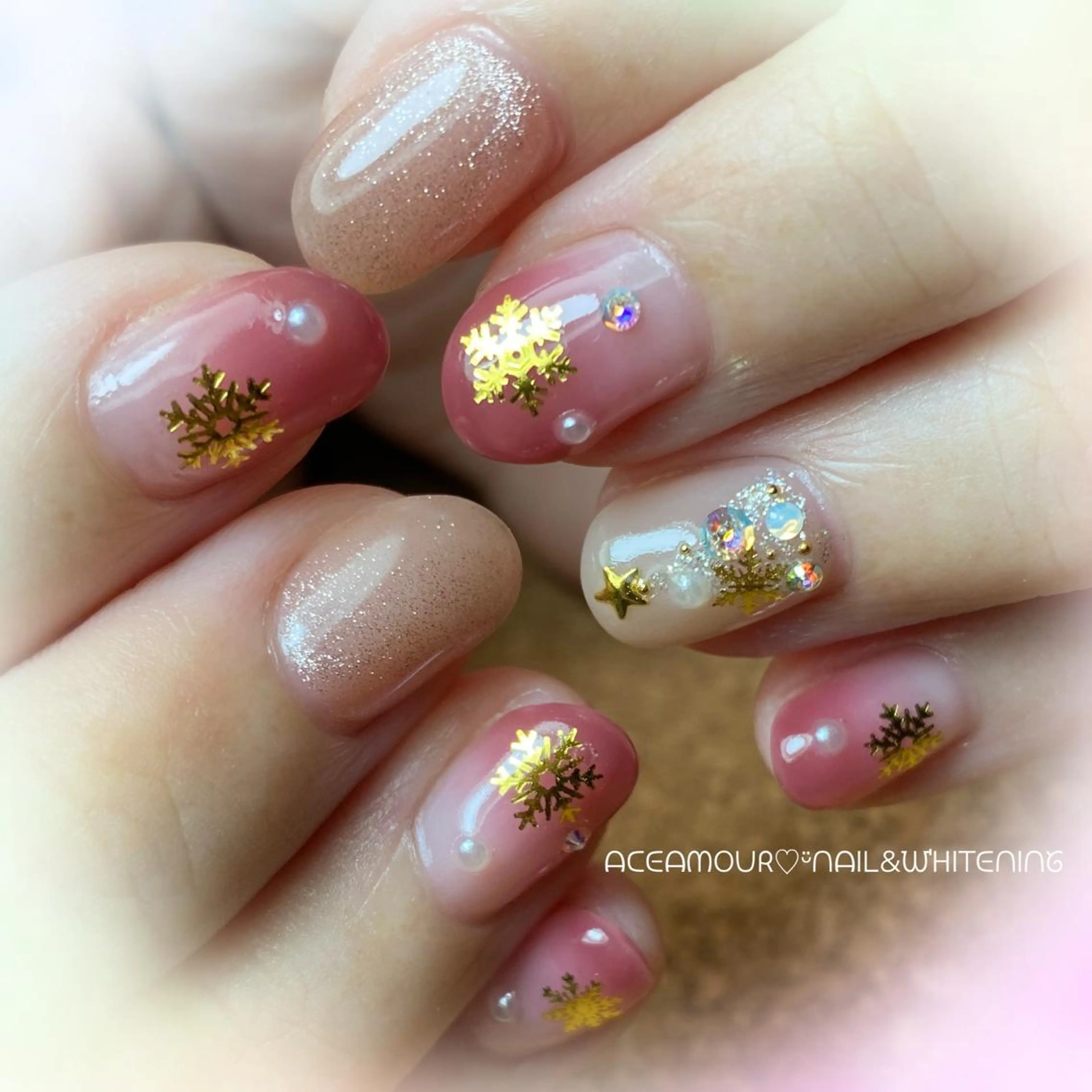 ネイル ネイル/耳つぼ /新ホワイトニングのネイルデザイン