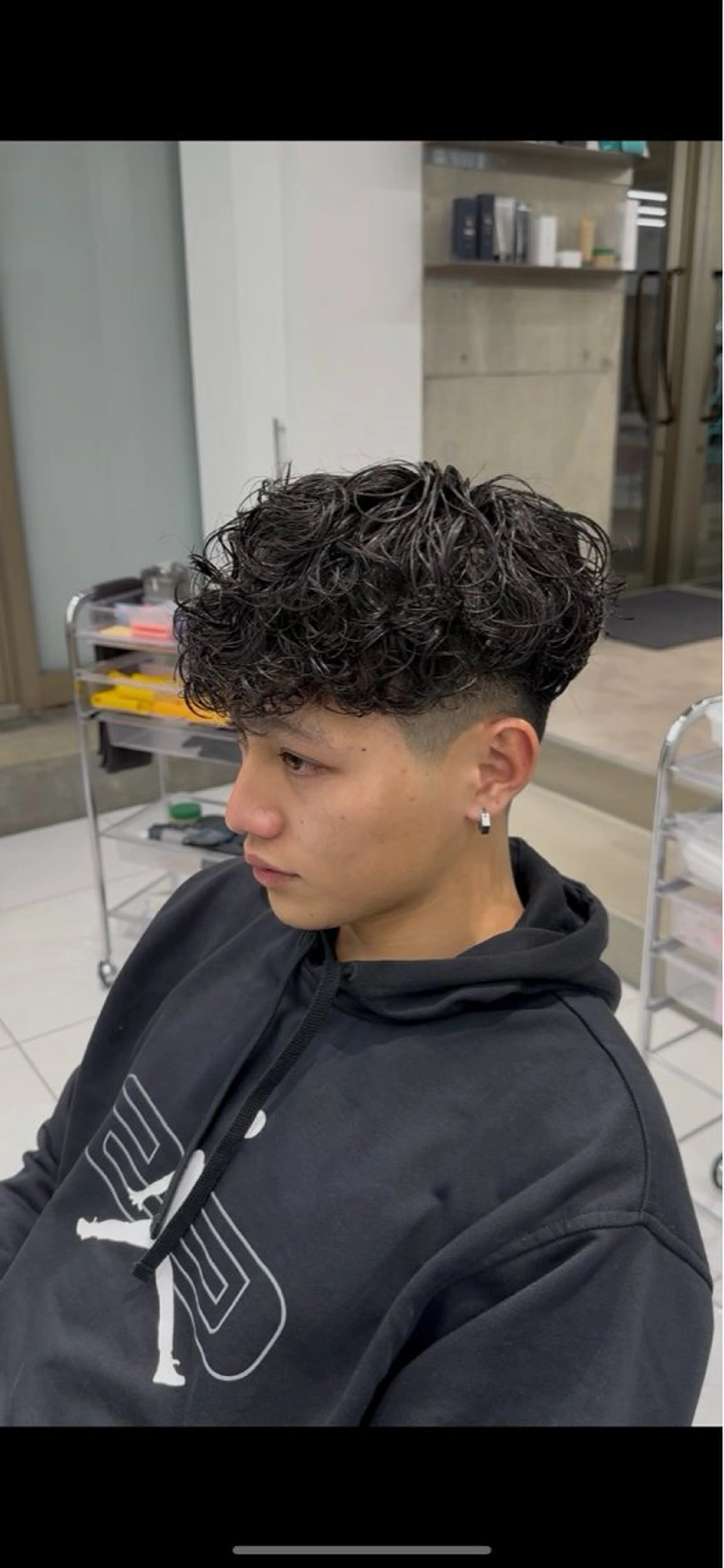 パーマ カット パーマ ヘアセット fifth_Oita 安藤海哉のヘアスタイル