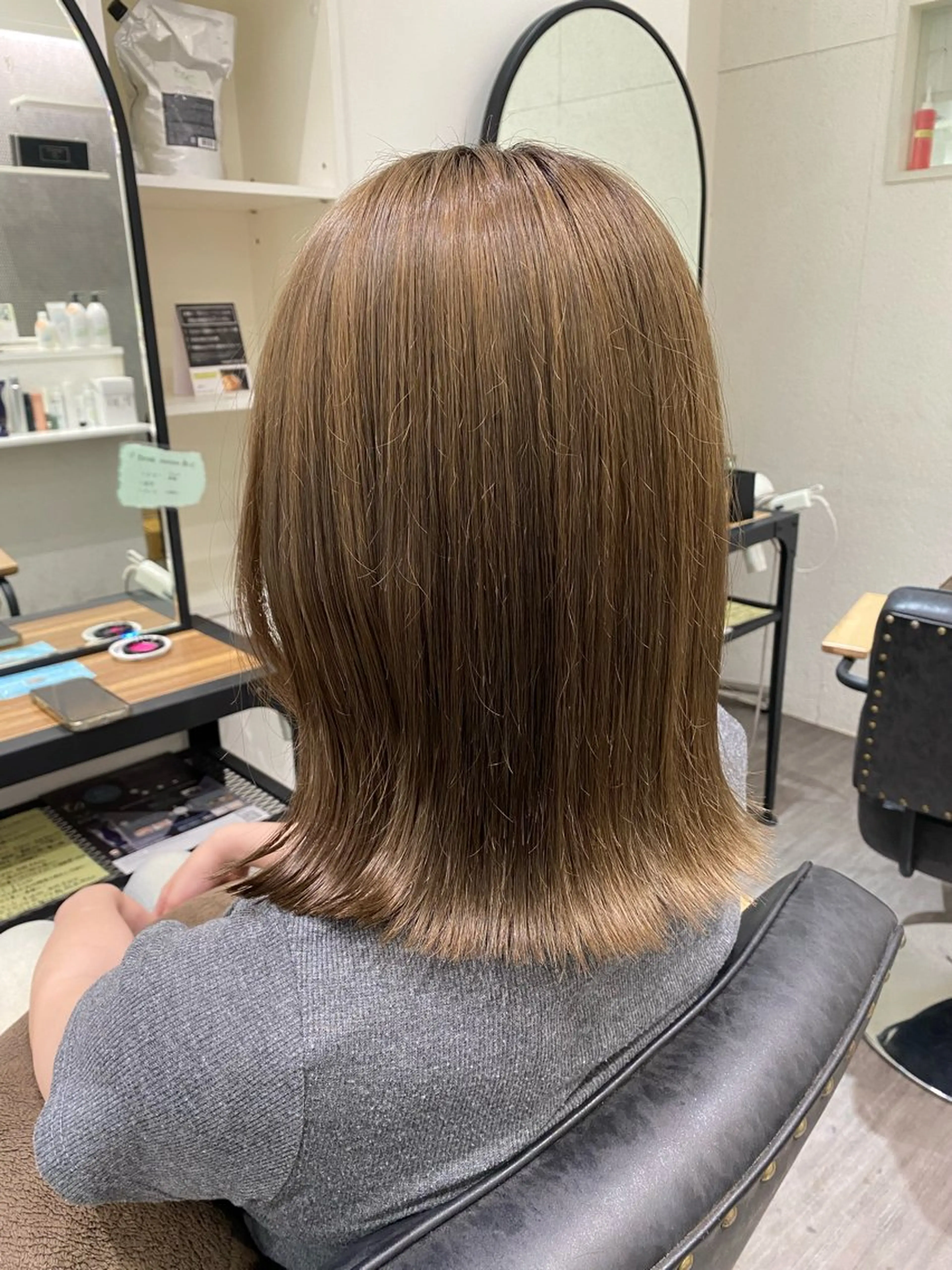 ミディアム カット ヘアカラー cocotte🌿 amaneのヘアスタイル