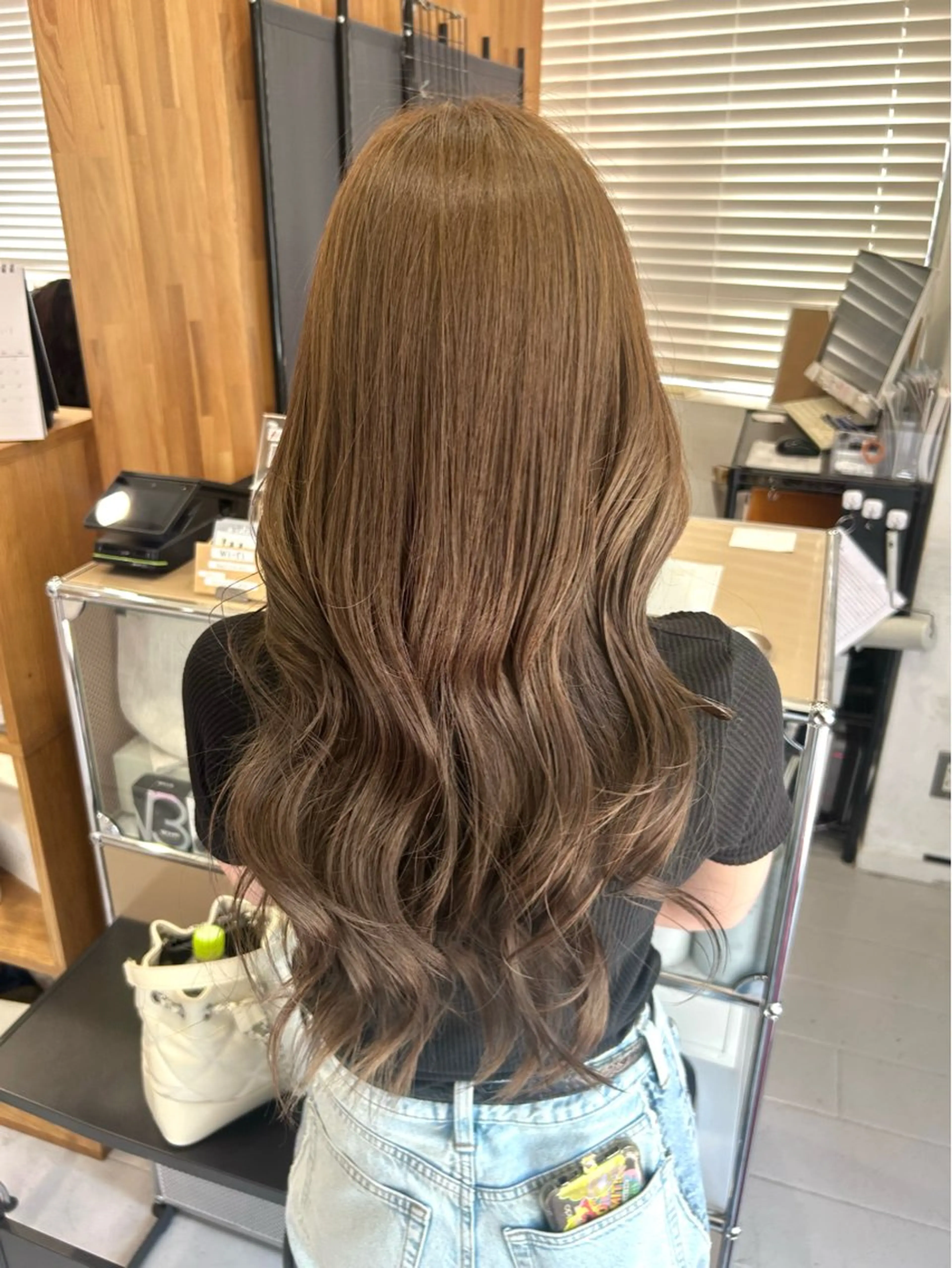 ロング ヘアカラー 韓国ヘア ‎⟡.·KANA🐥のヘアスタイル