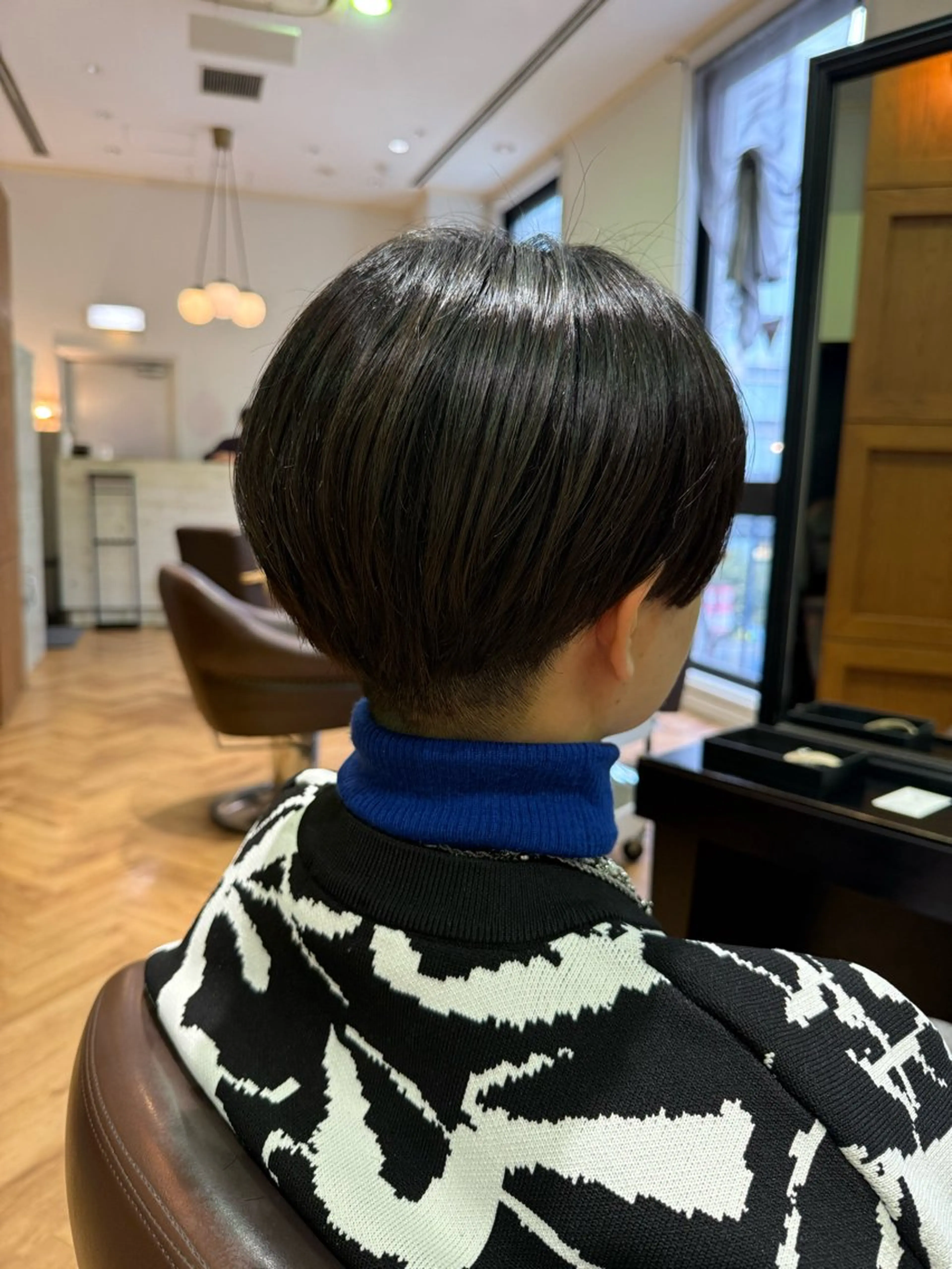 ショート ショートヘア 溝口 槙里也のヘアスタイル