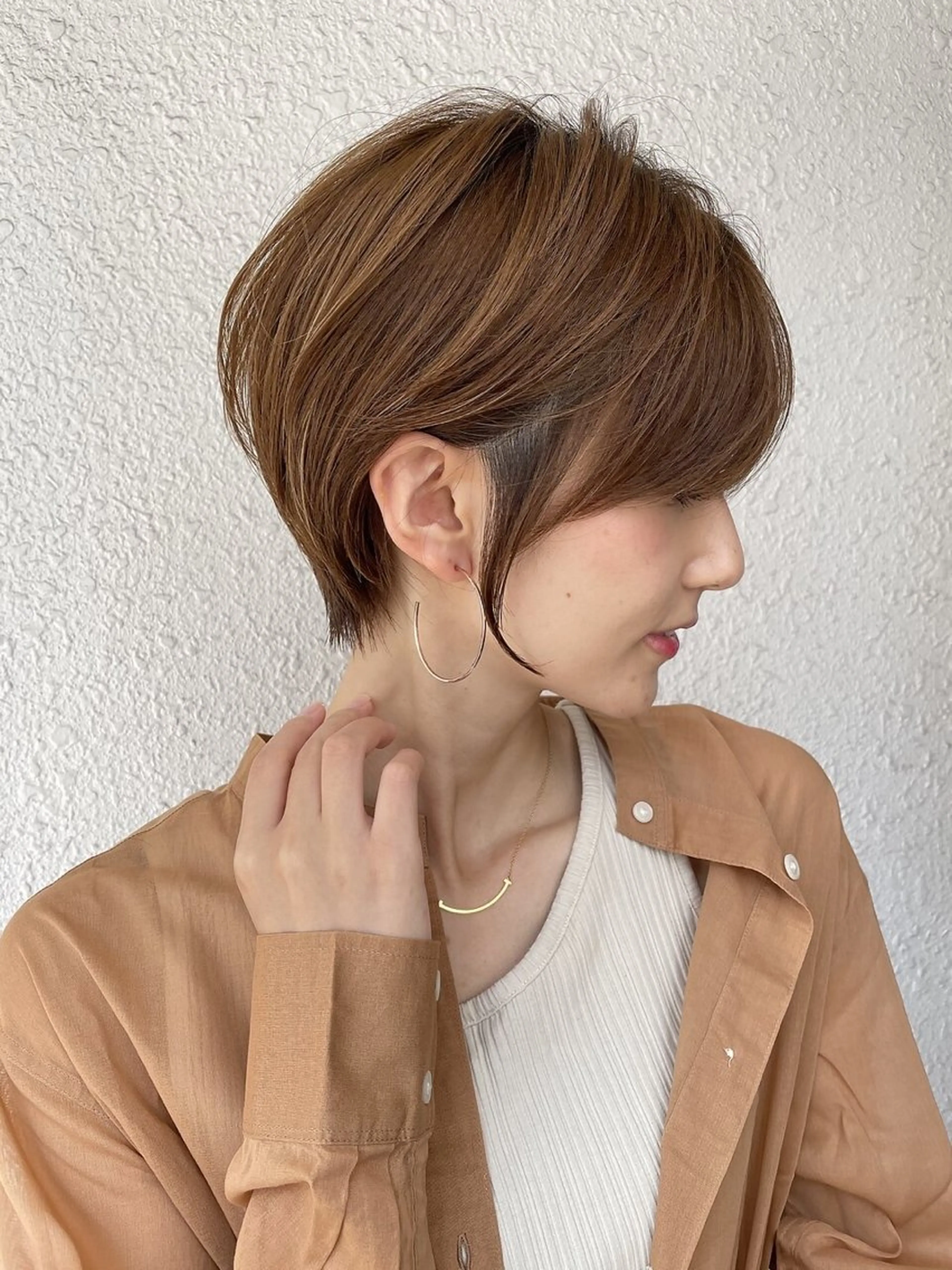 ショート Londnaitre MAHOのヘアスタイル