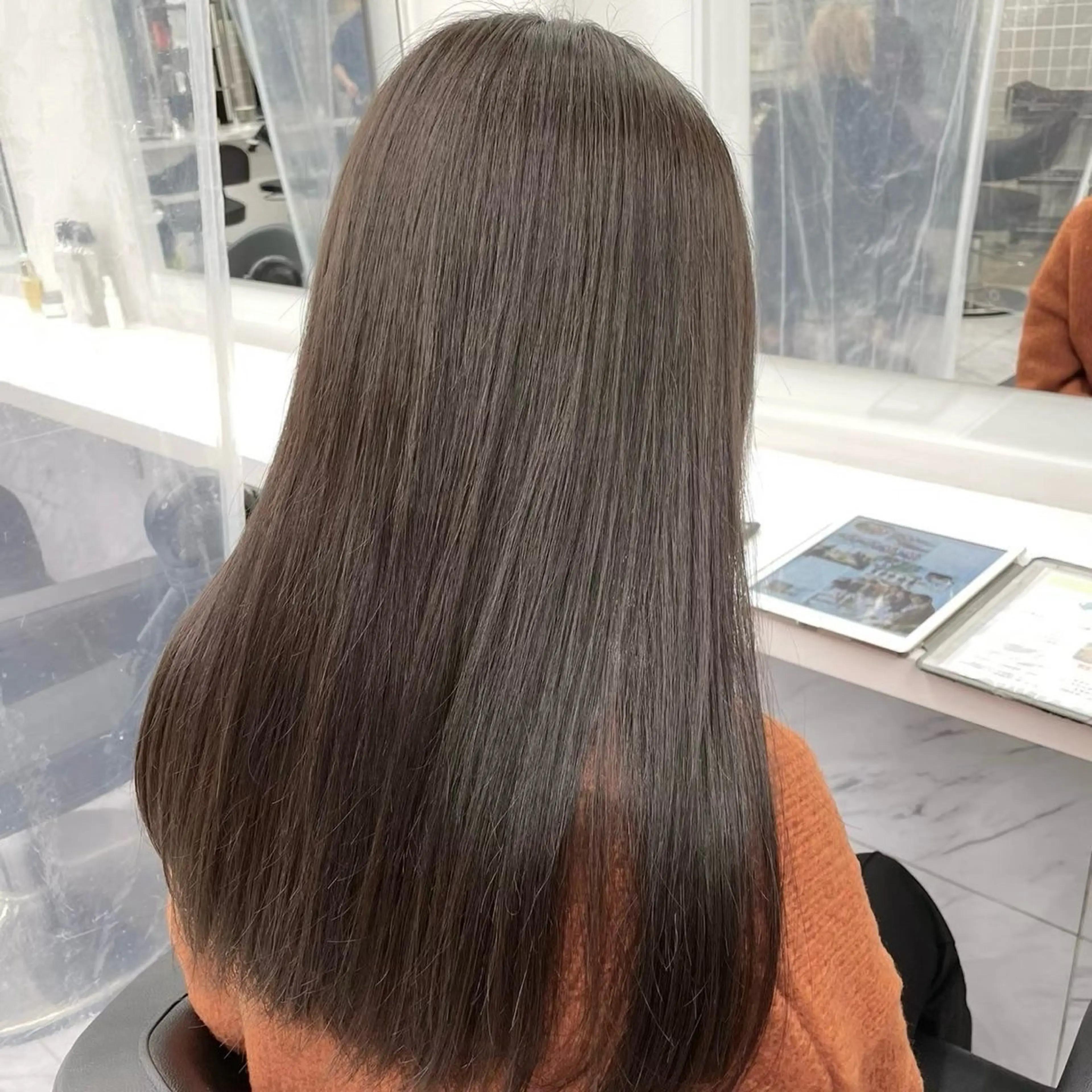 カラー パーマ ヘアアレンジ メンズ 🥯縮毛/レイヤー/ ベージュヘア🥯のヘアスタイル