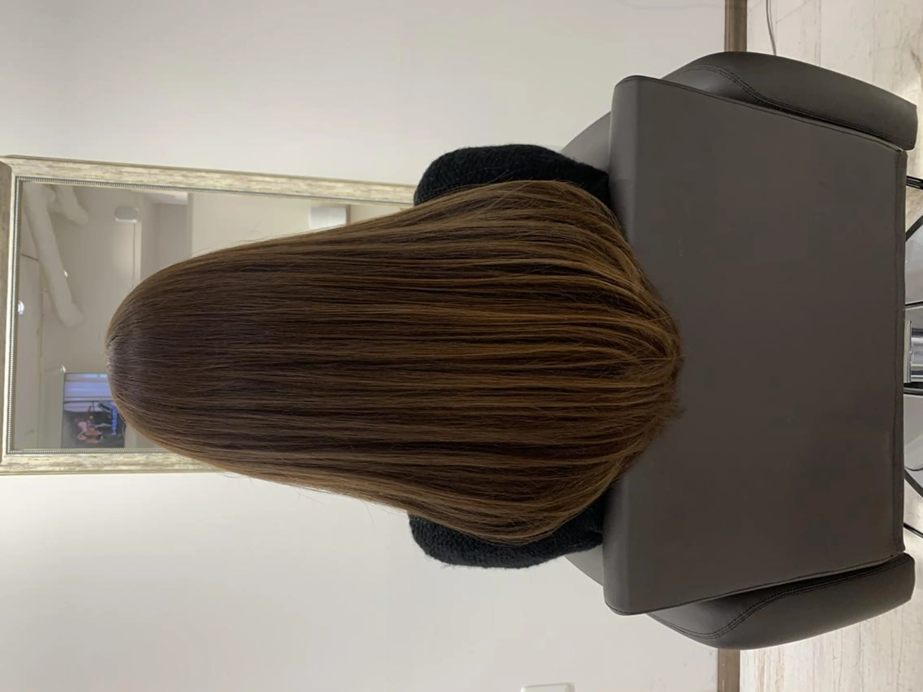 ロング カラー 瀬尾 由希菜のヘアスタイル