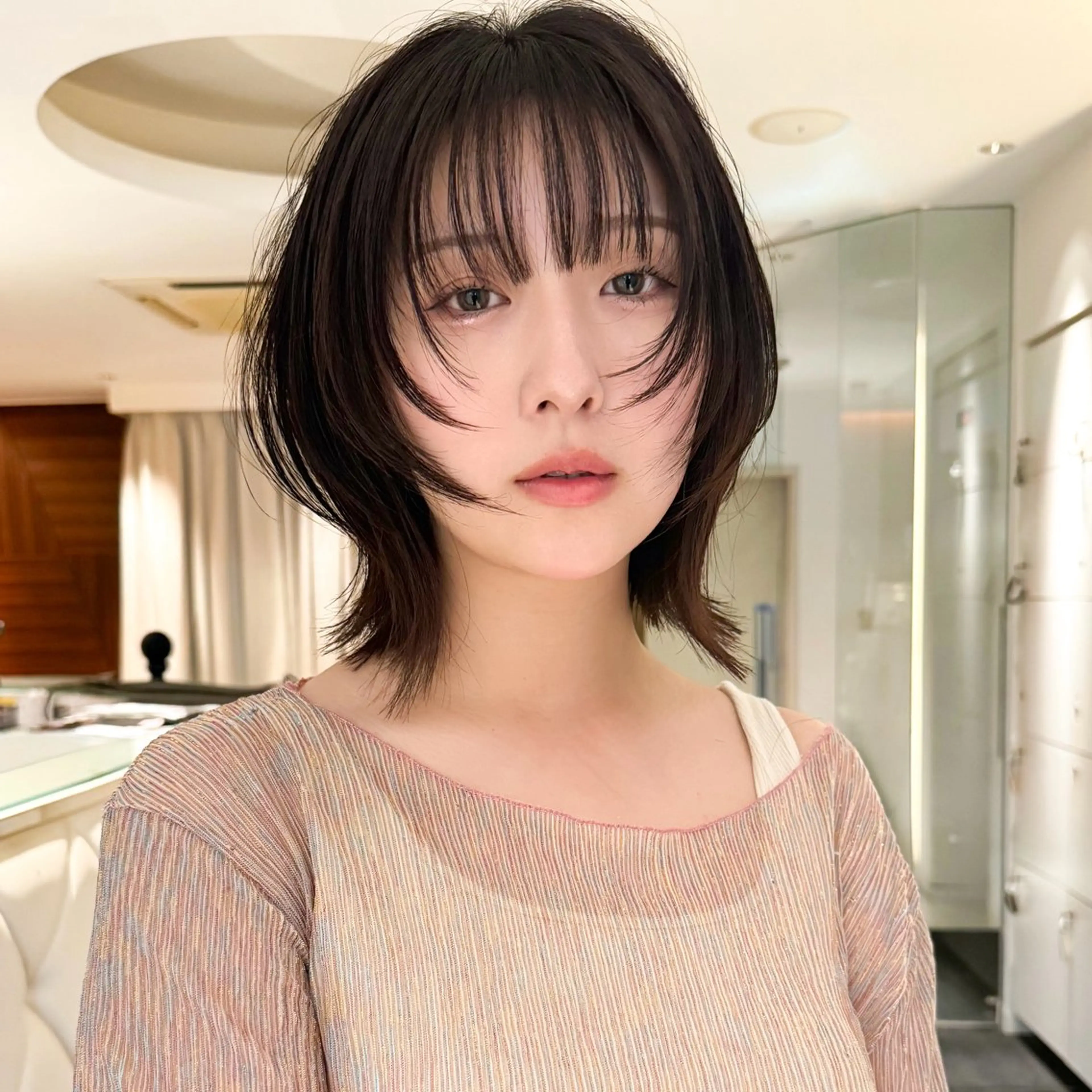 10​〜​20代のモデル募集✨レイヤーボブ＋トリートメント✨予約時にご自身の写真をお送り下さい✨SNS用撮影OKの方限定の写真