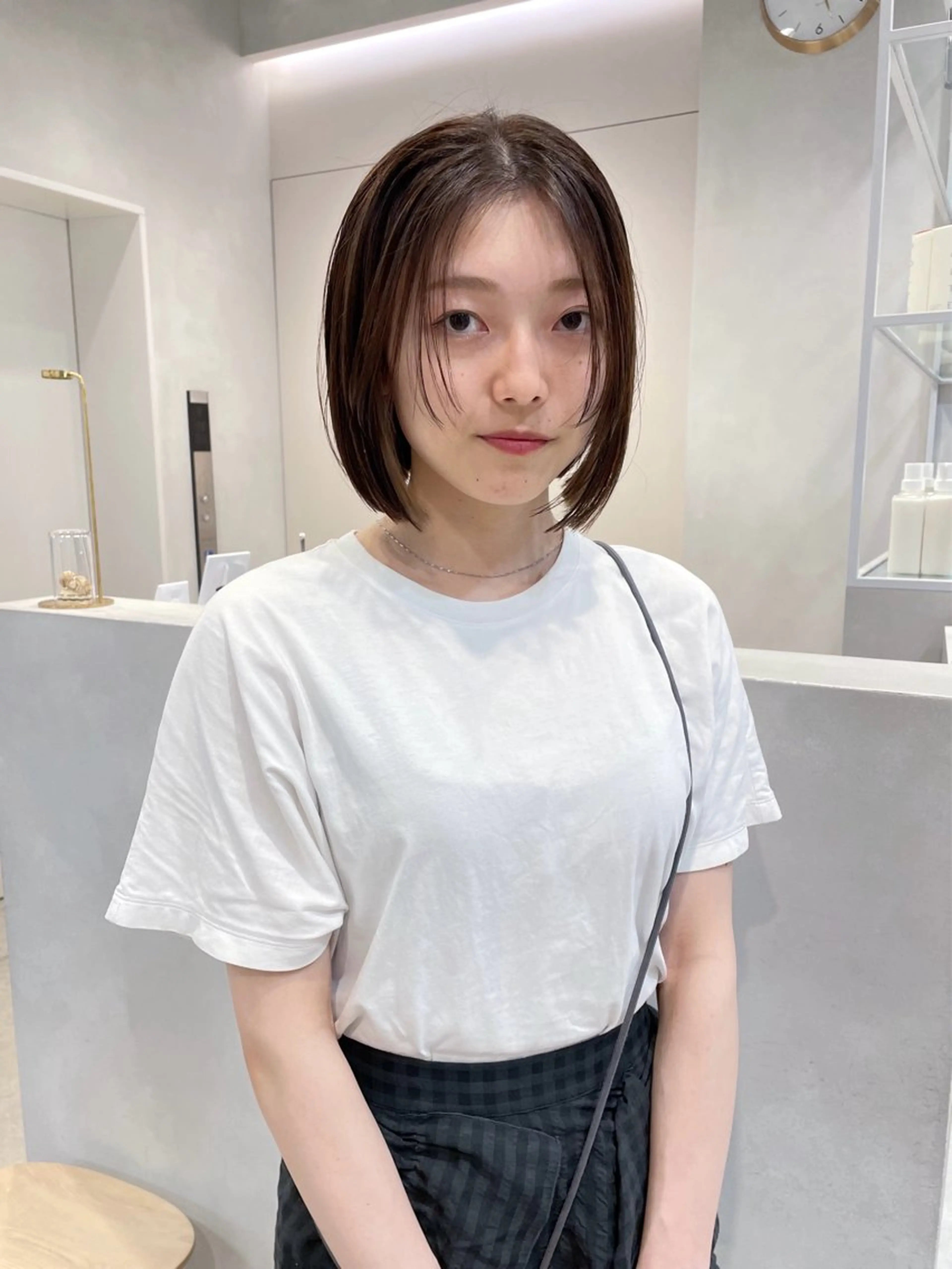 ショート 青木 優歩のヘアスタイル
