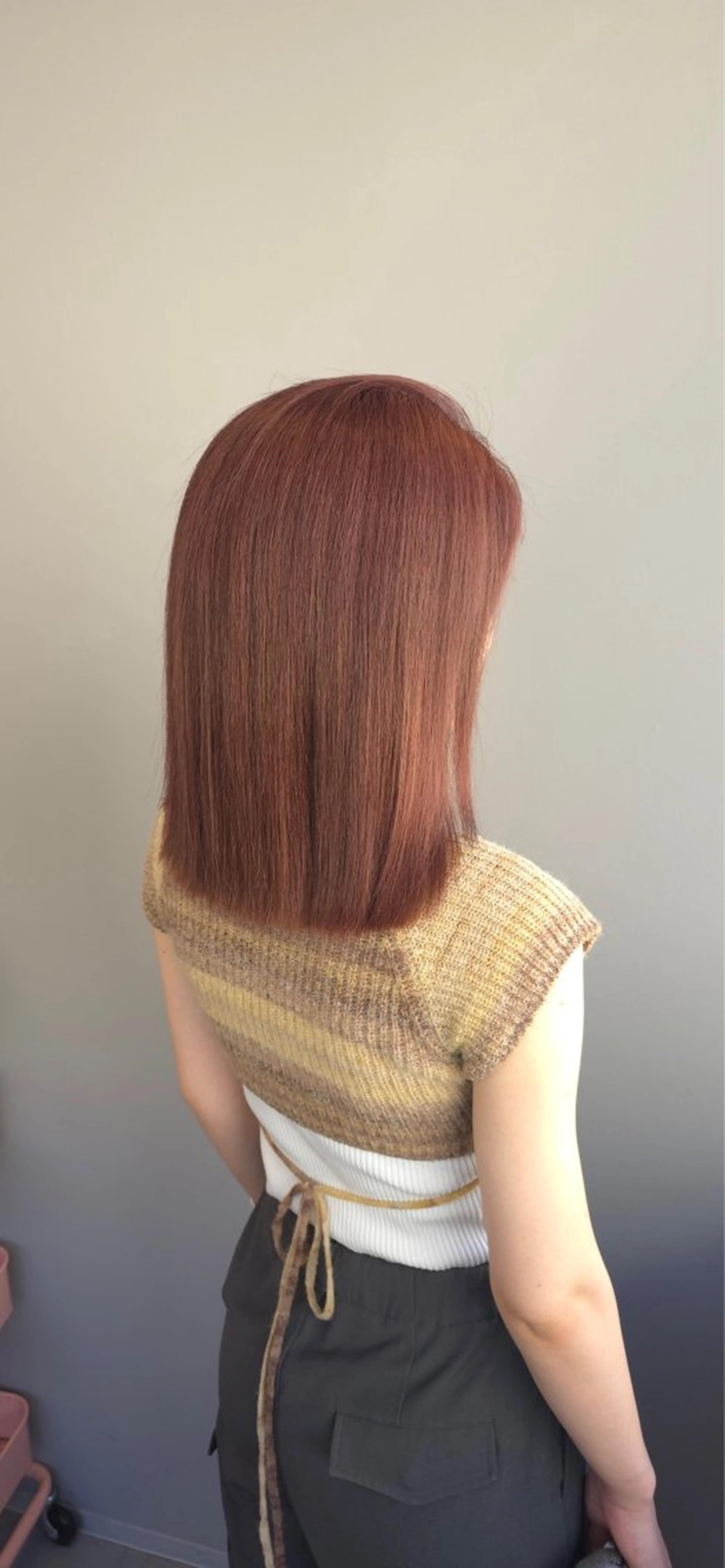 ミディアム カラー ブラウンカラー ピンクカラー ピンクブラウン カット ヘアカラー 透明感カラー/艶髪/ エクステ/HIROのヘアスタイル