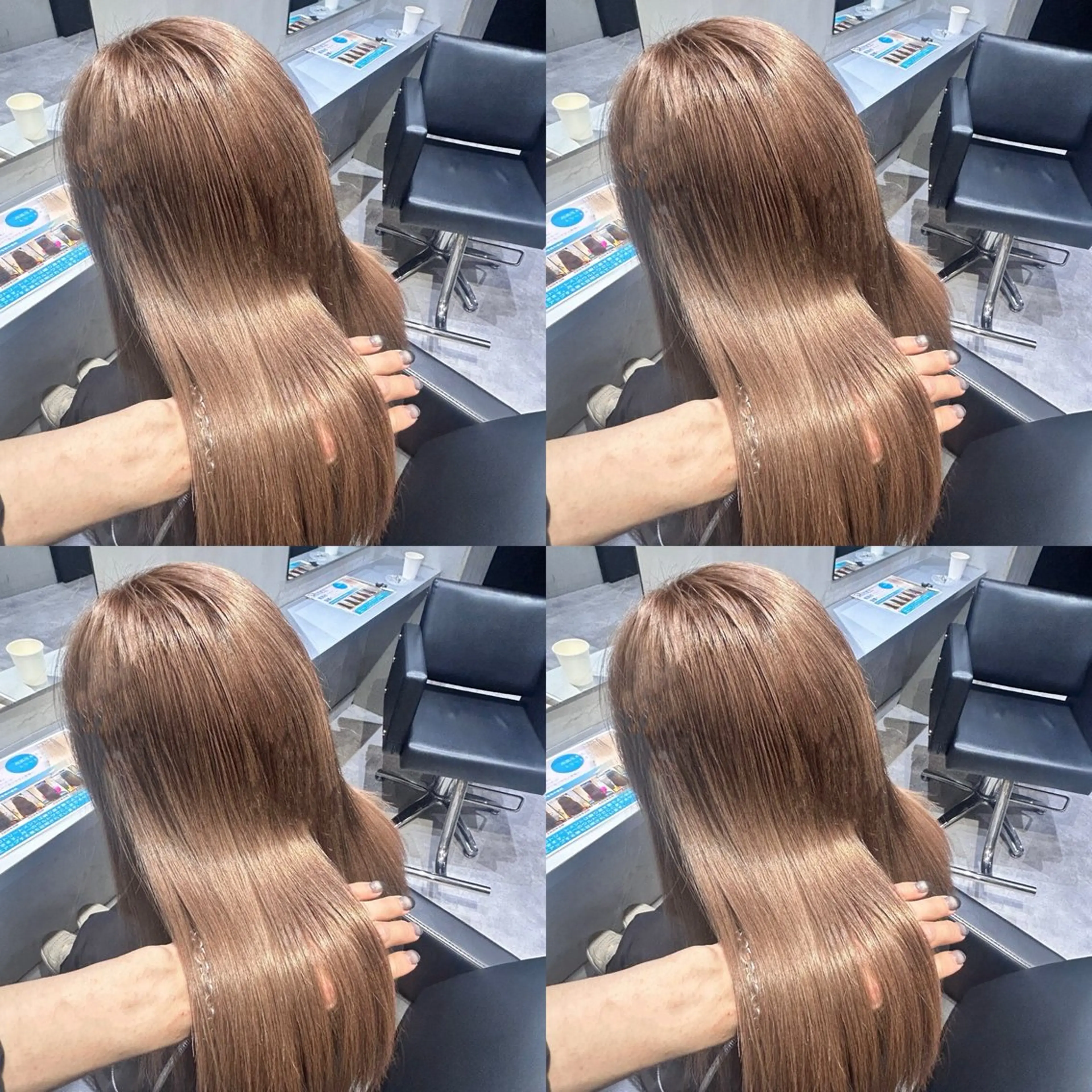 ロング カラー 艶髪×透明感カラー 海夏のヘアスタイル