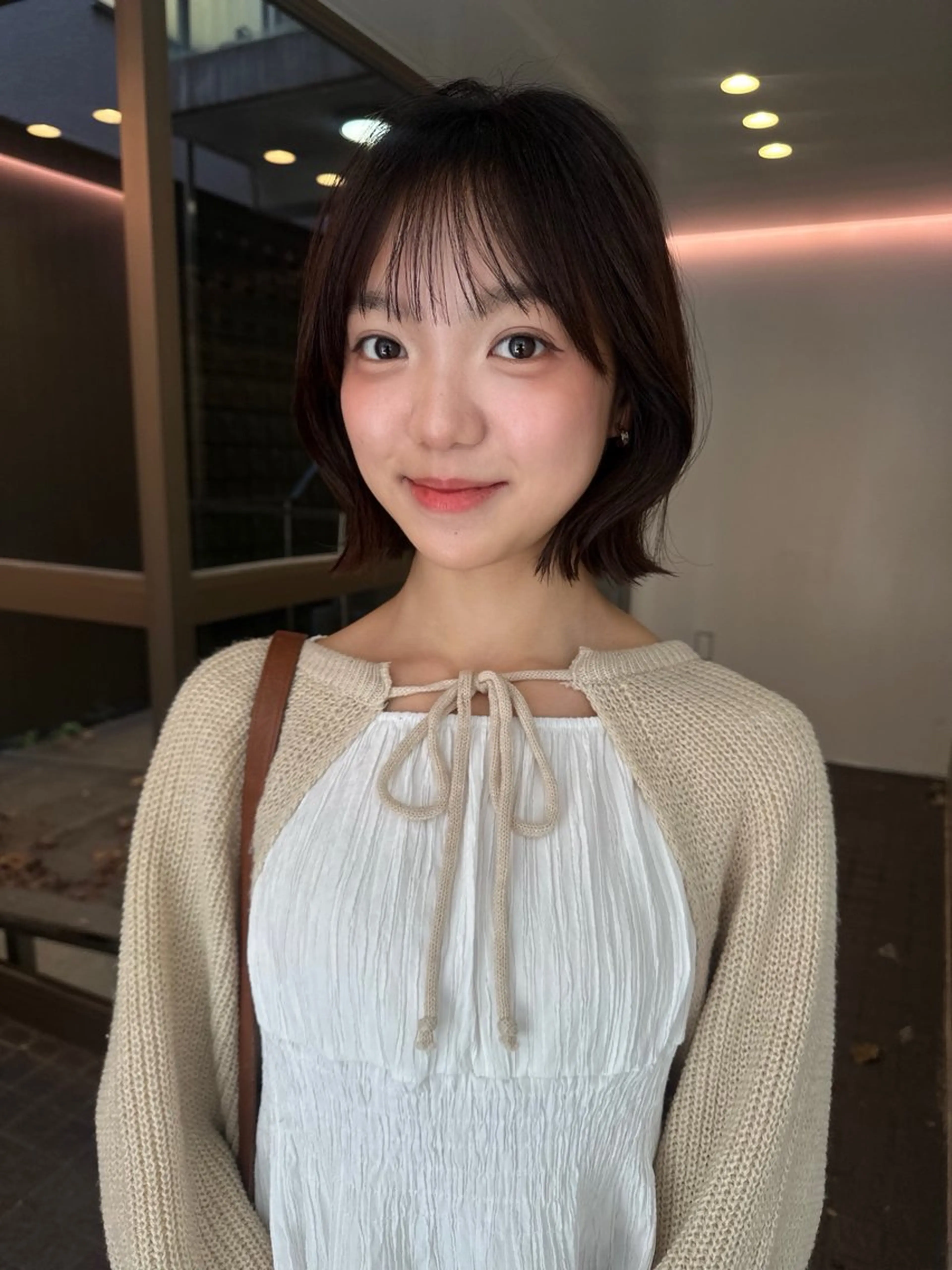 ショート ボブ くびれヘア カット トリートメント ボブ/似合わせ レイヤーcocomoのヘアスタイル