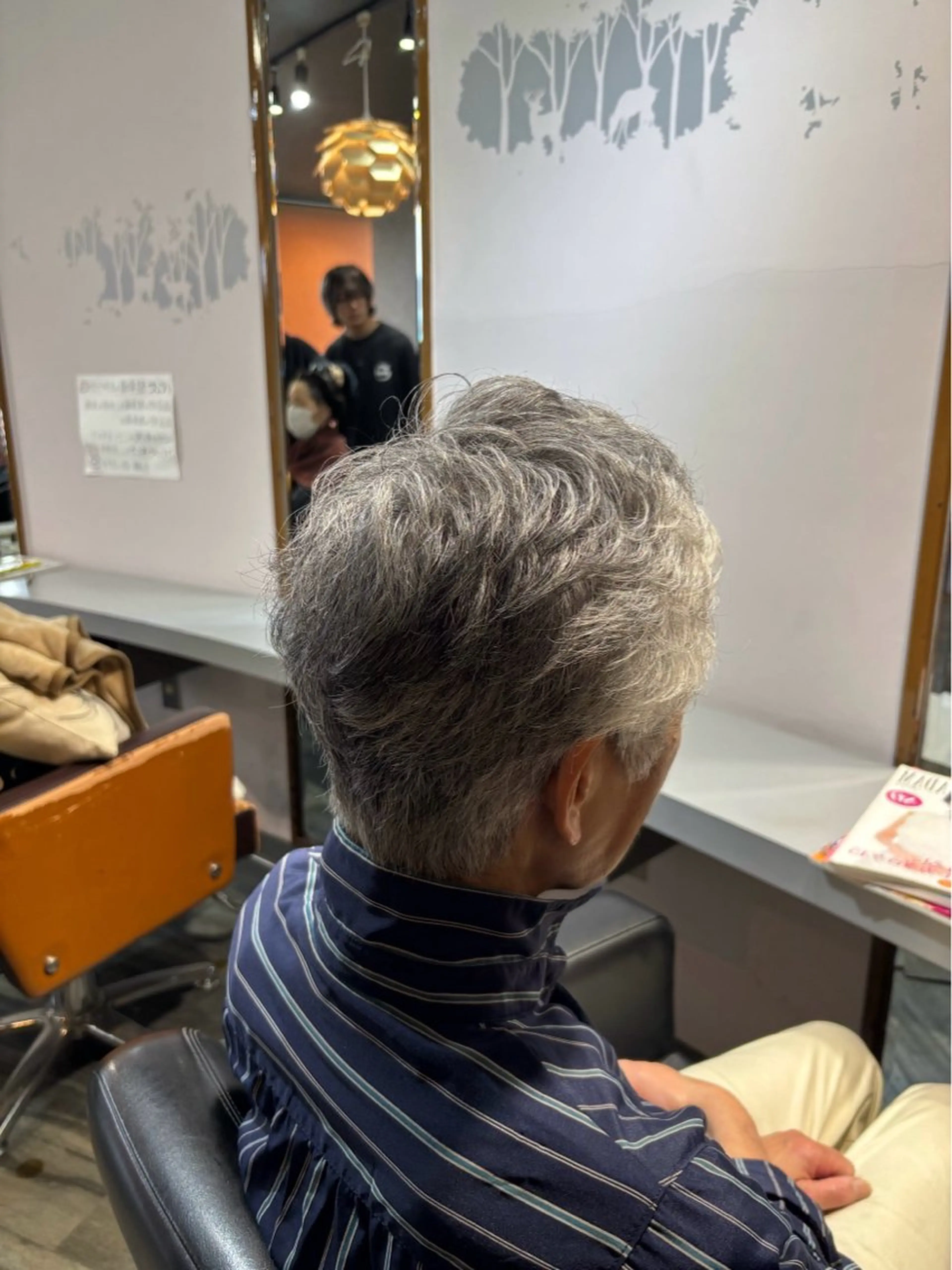 ショート 杉山 晃太のヘアスタイル