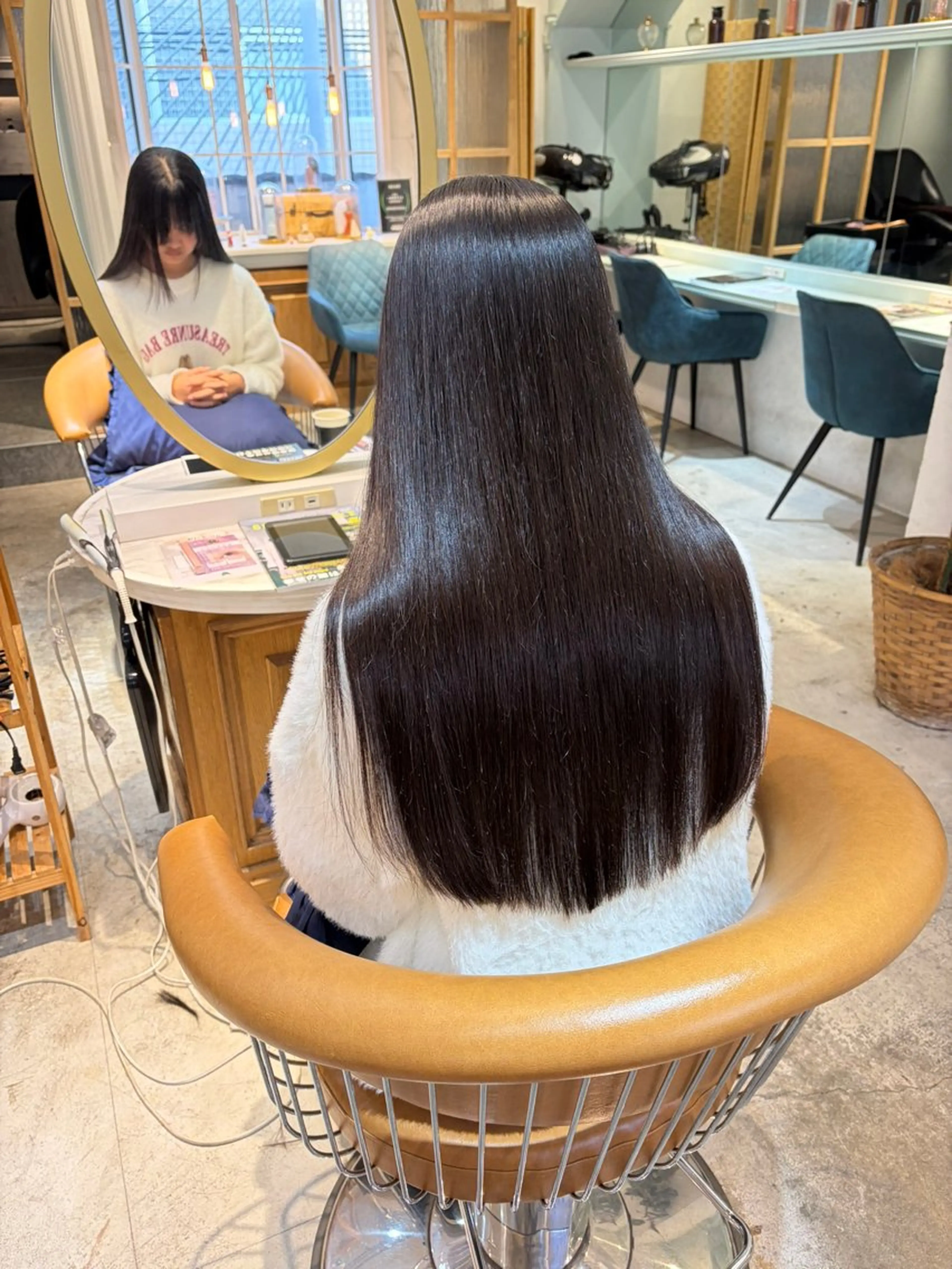 ロング 髪質改善 縮毛矯正 カット 縮毛矯正 トリートメント ヘアセット 髪質改善/ボブ /韓国/erikoのヘアスタイル