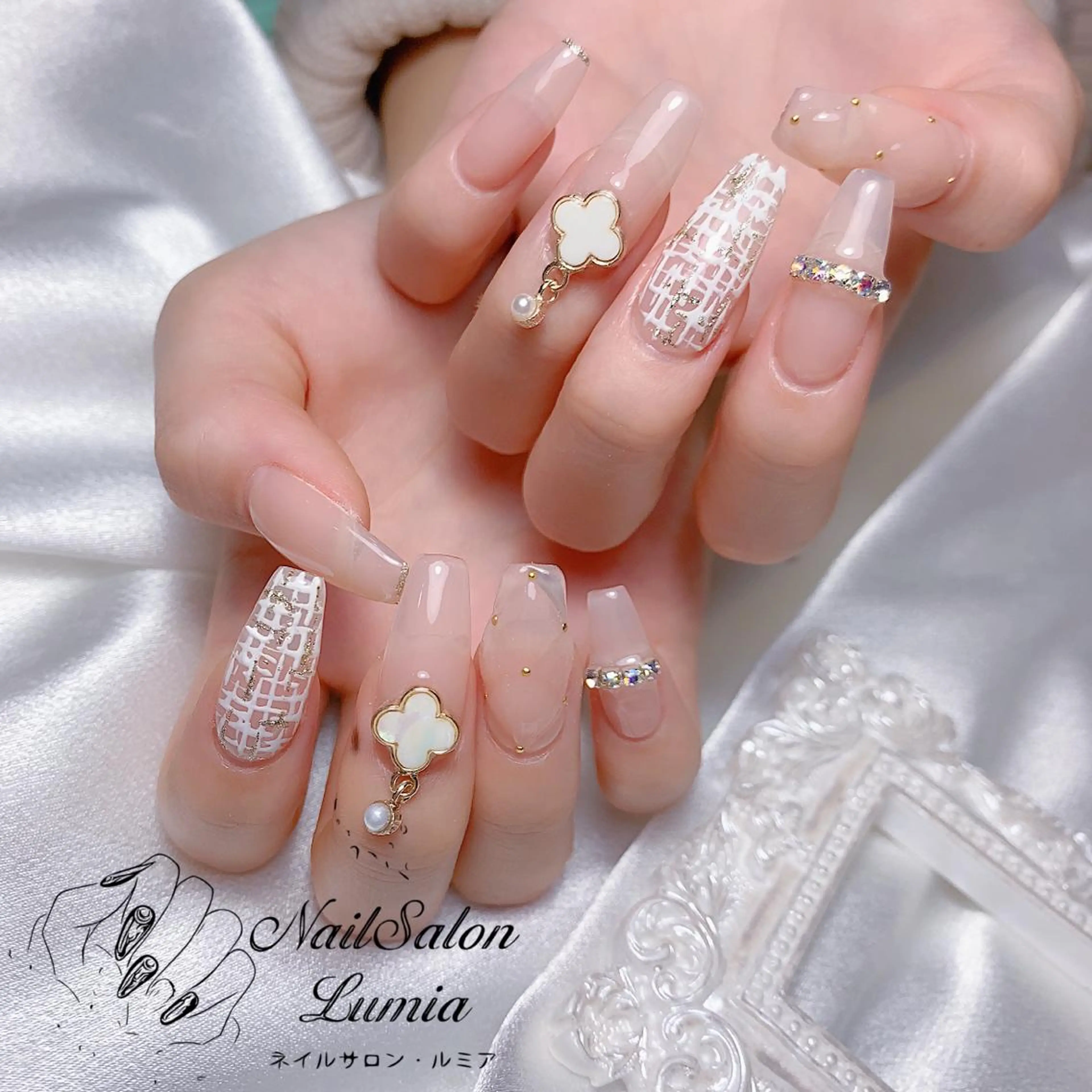 ネイル ハンドネイル ネイルサロン ルミア Lumia 店長のネイルデザイン