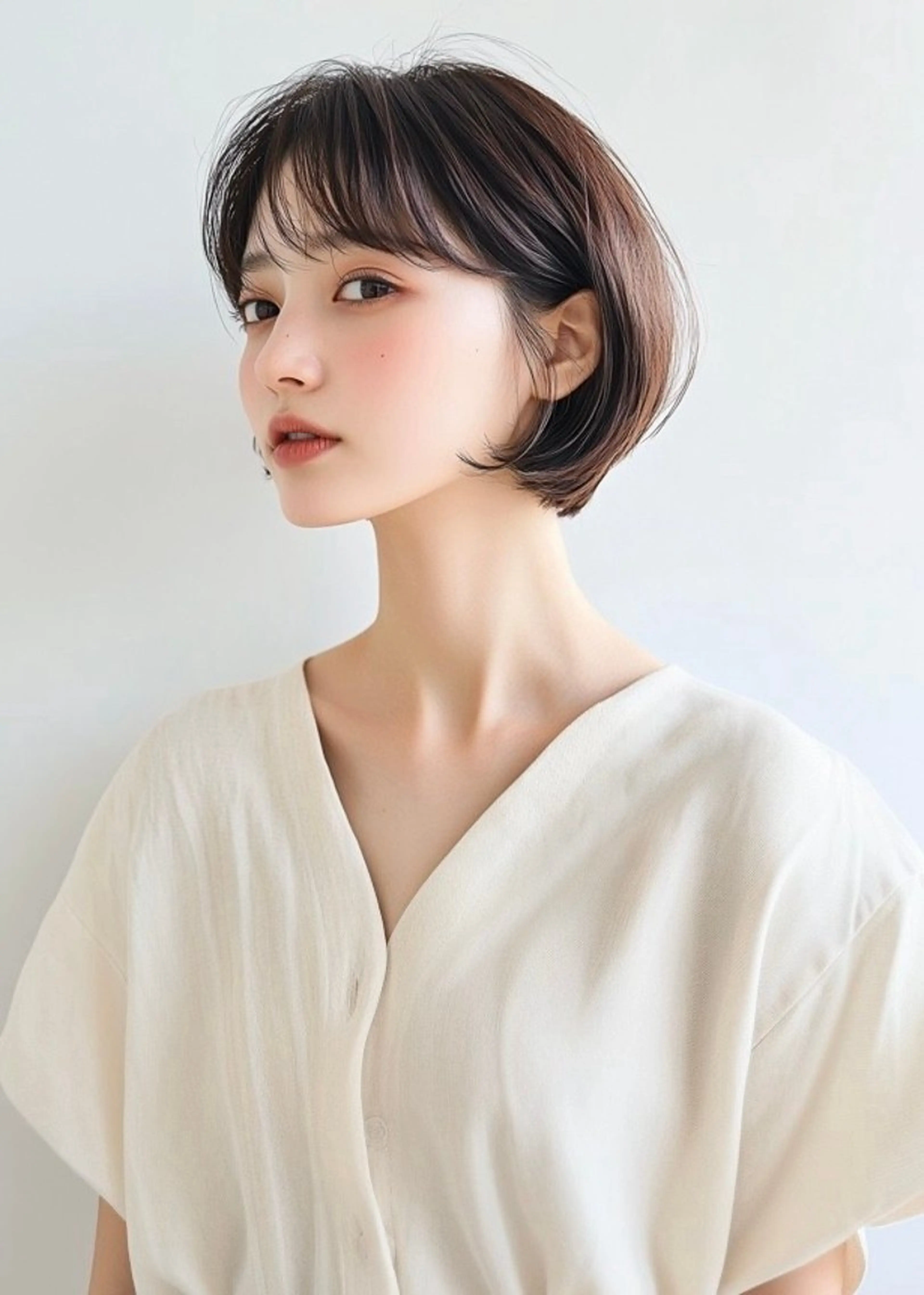 ショート カット トリートメント 🫧似合わせショート イシダ🫧のヘアスタイル