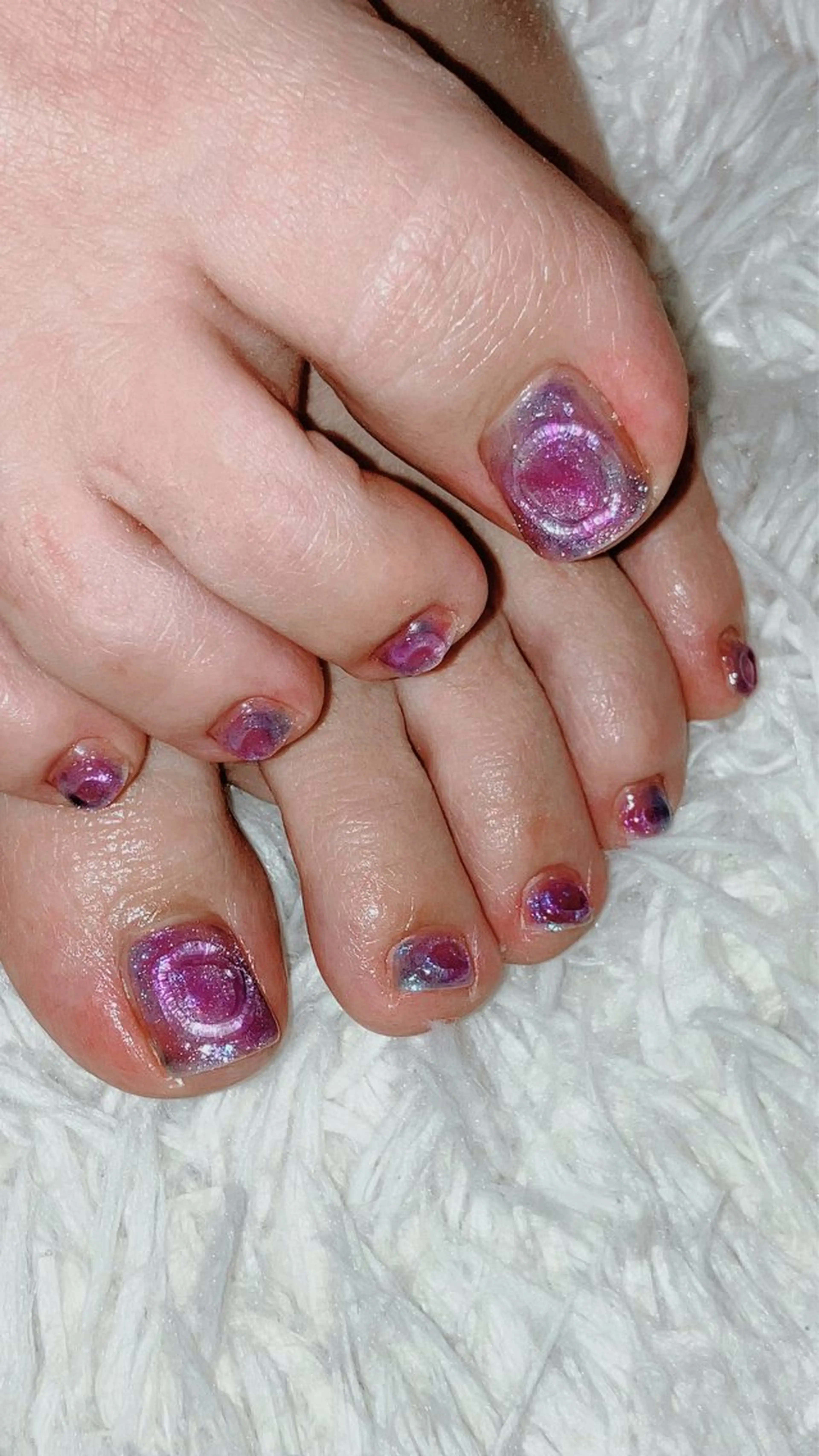 ネイル フットネイル haleyume所属・shino🌟 痛ネイルのネイルデザイン