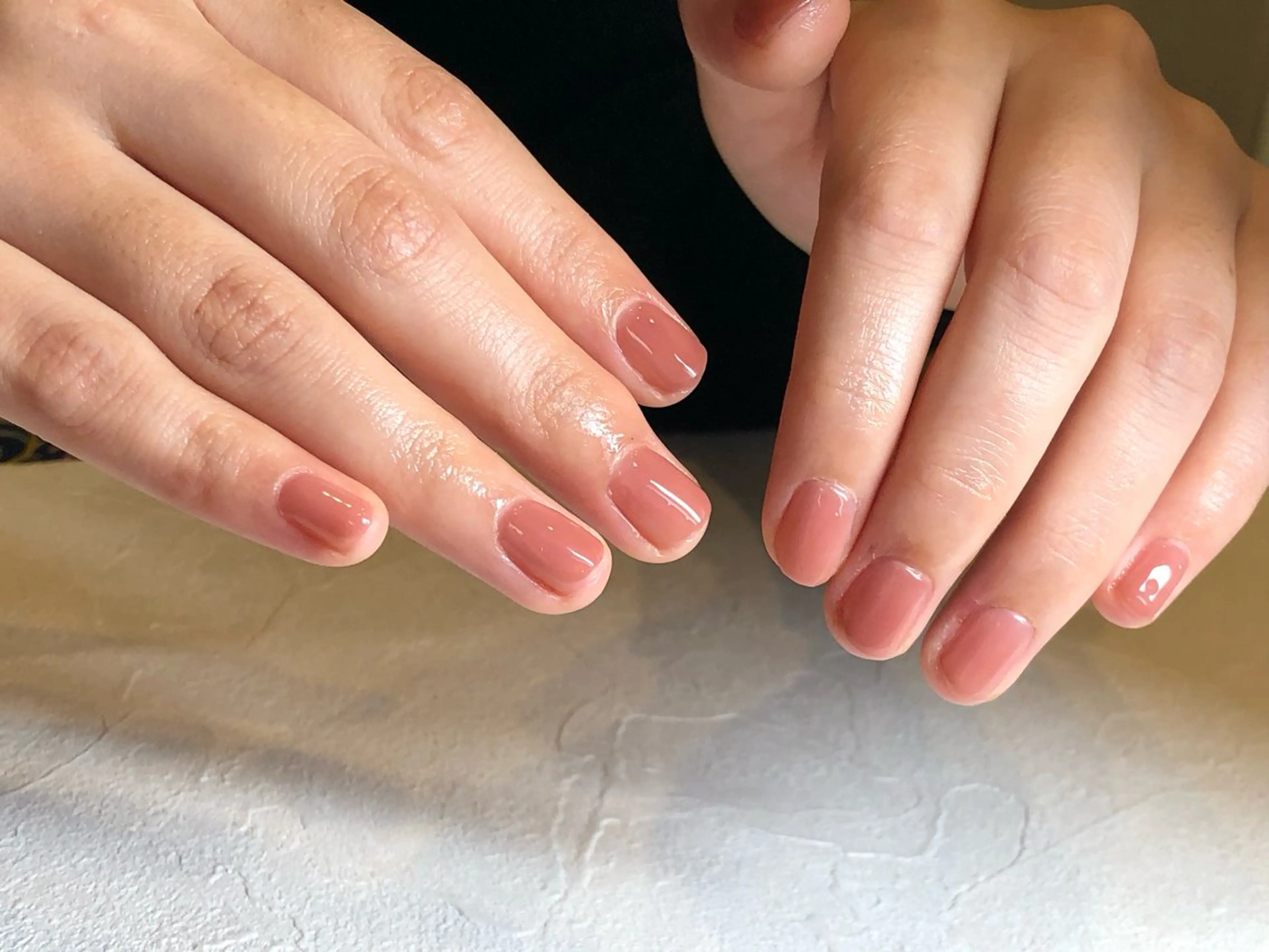 ネイル オフィスネイル ワンカラーネイル ピンク nail _anpのネイルデザイン