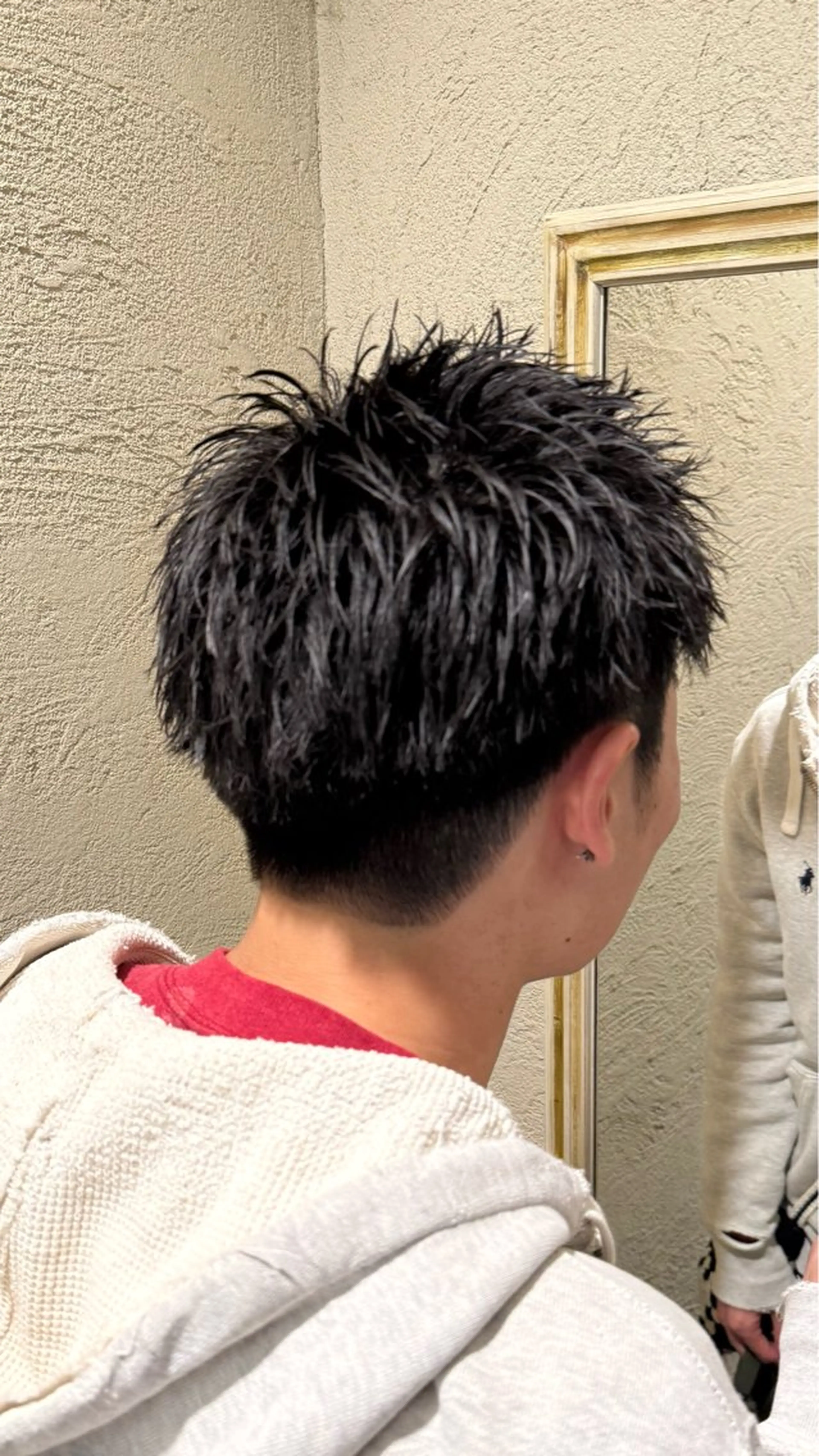 メンズ ルプラボウ/艶カラー /縮毛矯正/いくとのヘアスタイル