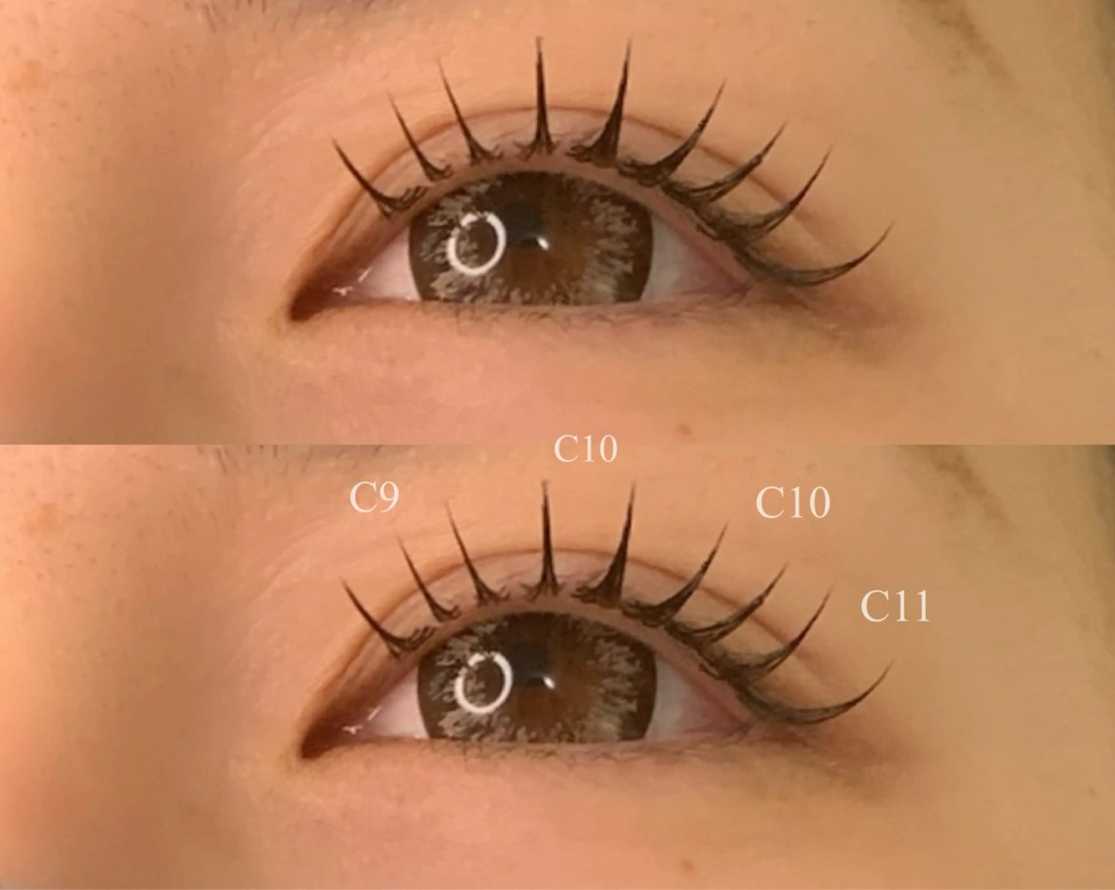 マツエク・マツパ フラットラッシュ Eyelash Salon IROのマツエク・マツパデザイン