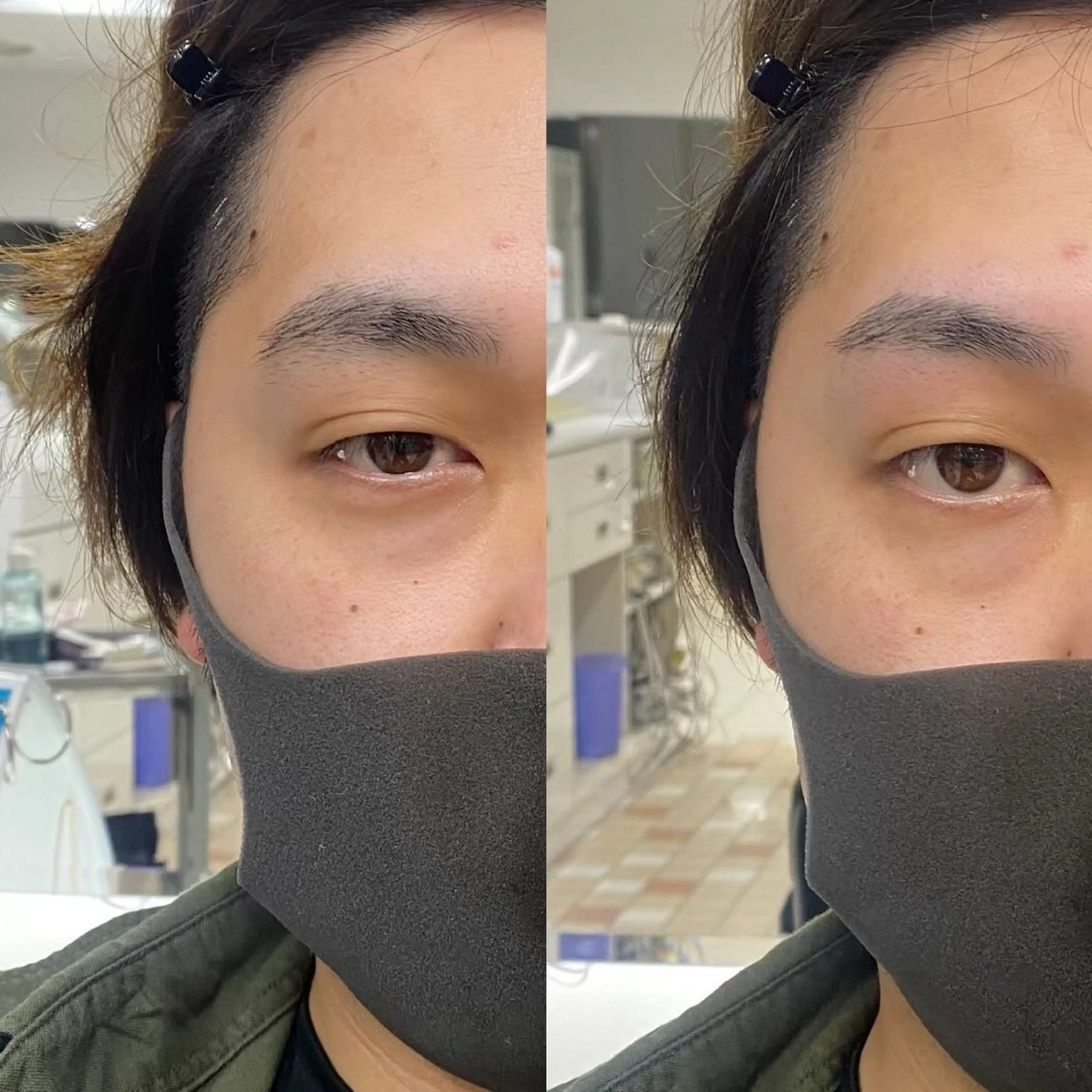 アイブロウ 千代澤 樹春のヘアスタイル