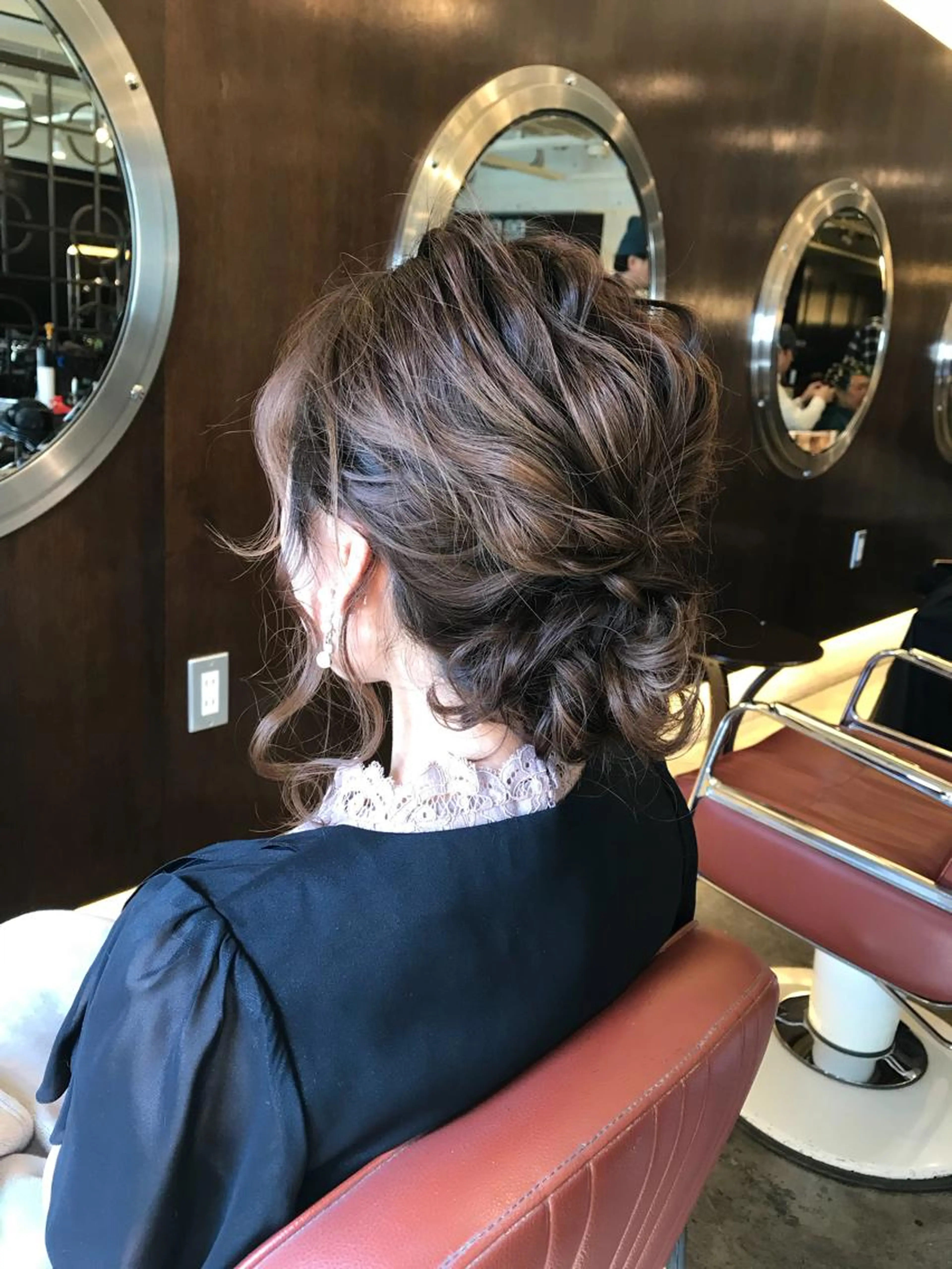 ヘアアレンジの写真