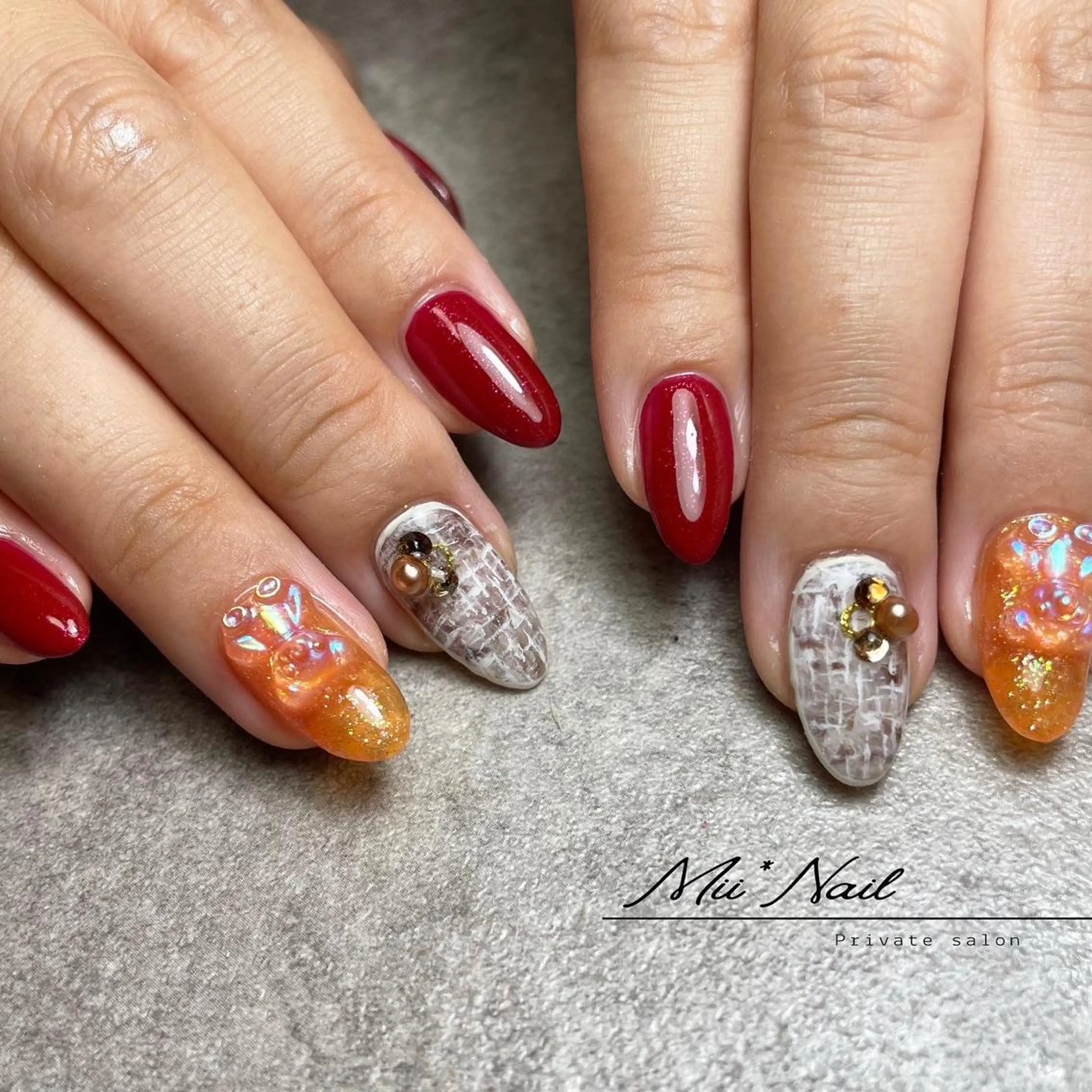 ネイル ハンドネイル ハンドケア MII*NAIL／ 美フォルムsalonのネイルデザイン