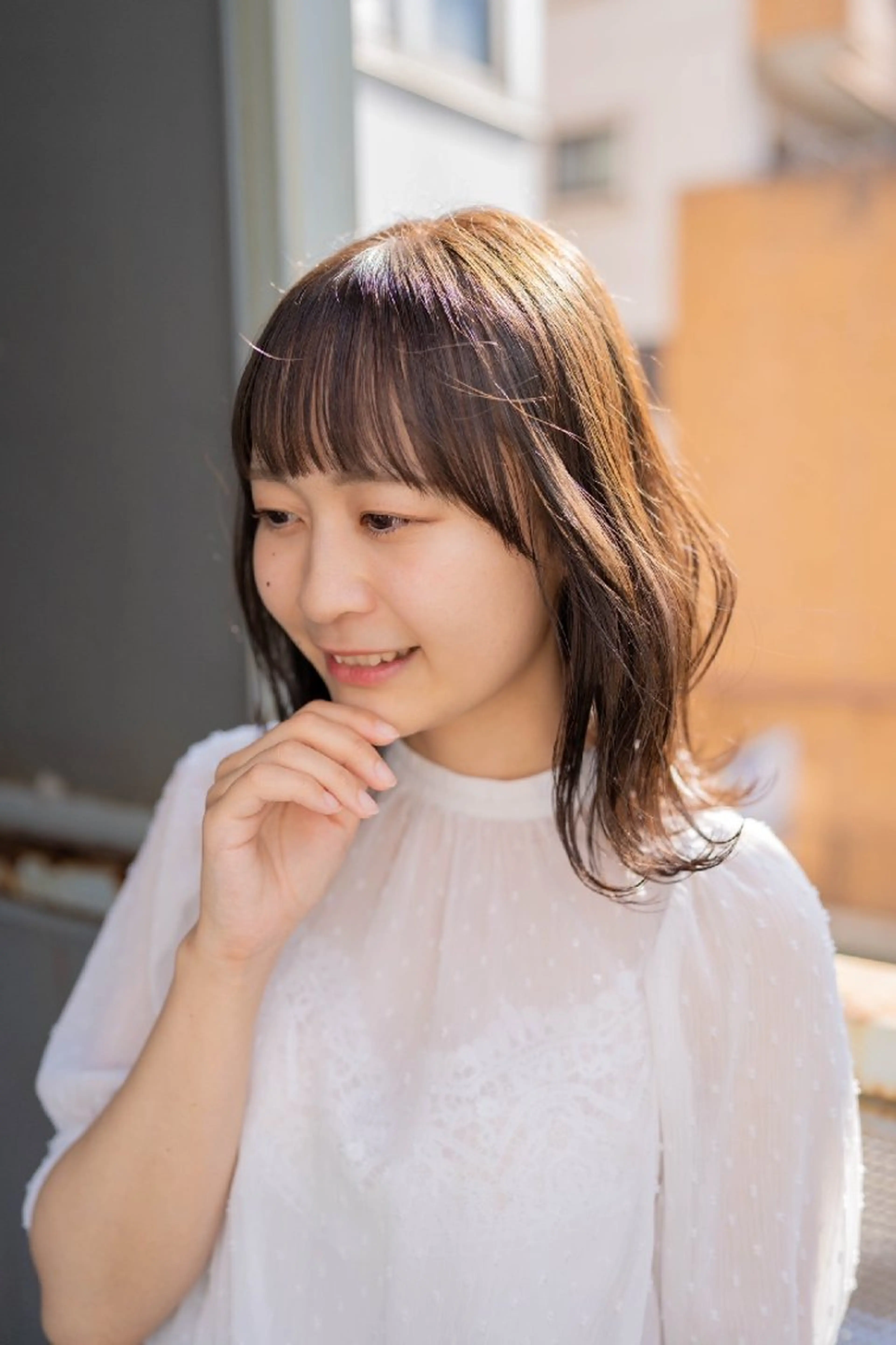 セミロング カラー カット ヘアカラー ヘッドスパ Lazo/ 原弥和子のヘアスタイル