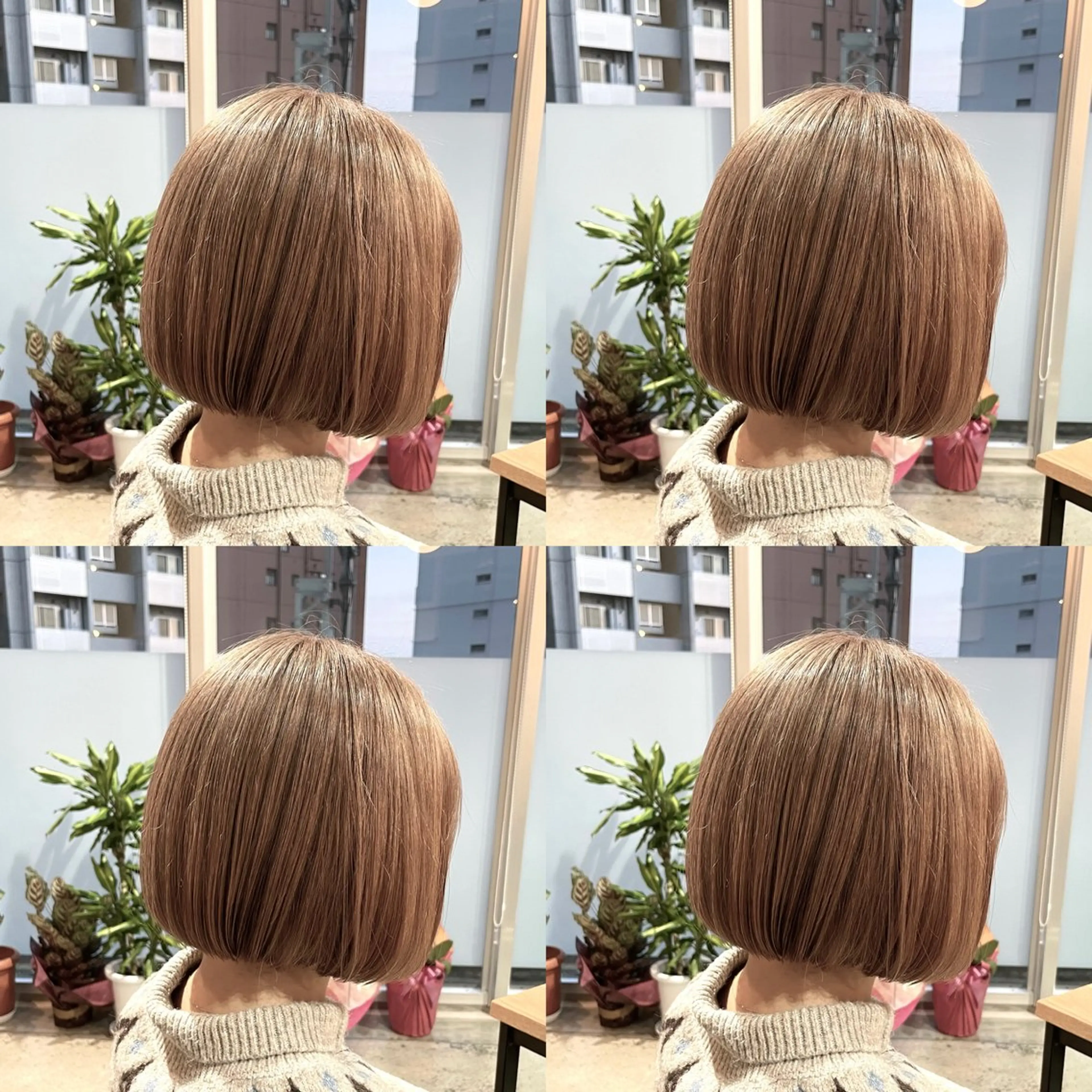 ショート カラー ✨髪質改善/ハイトー ン/艶髪高山のヘアスタイル