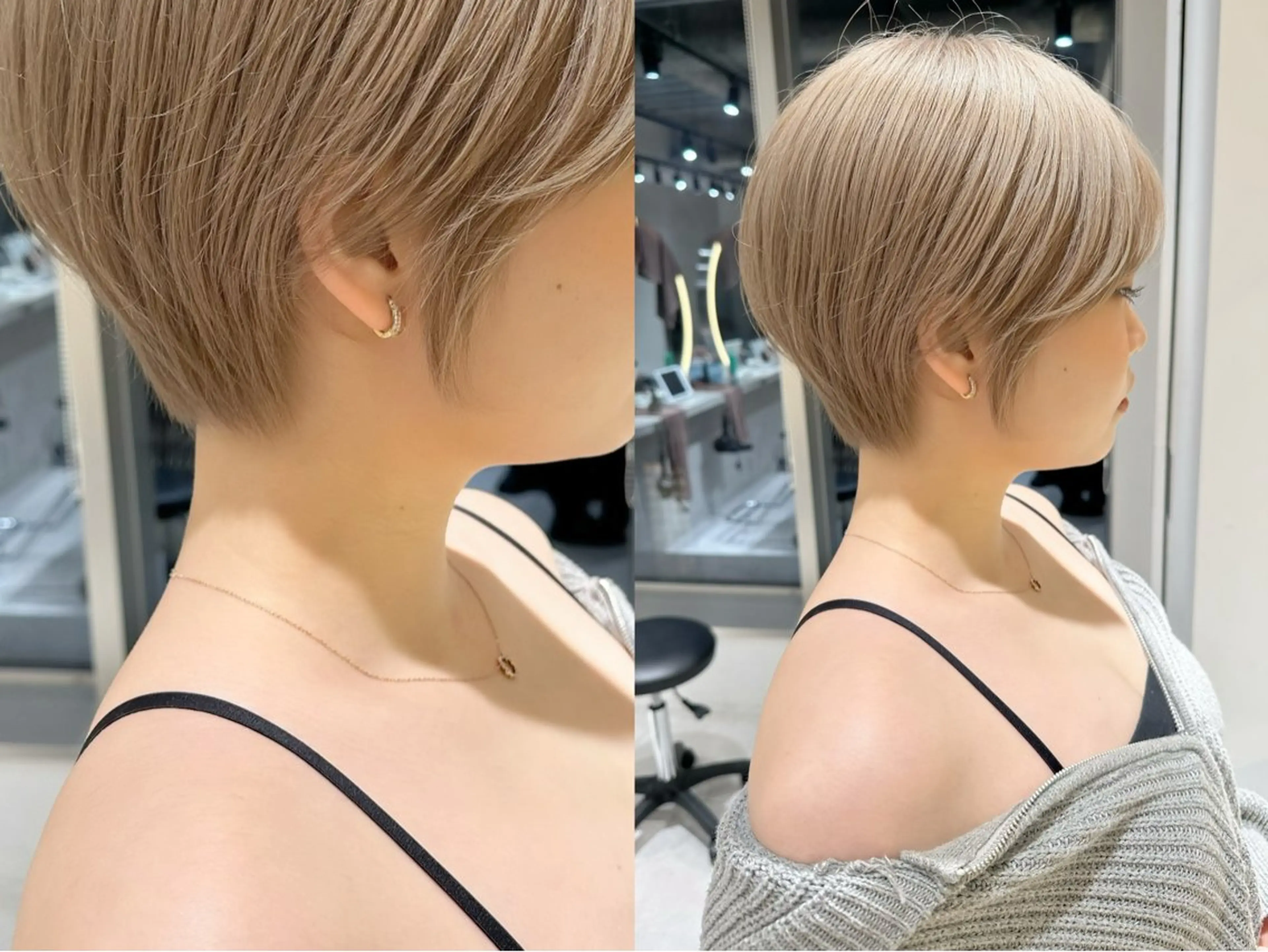 ショート カラー ヘアカラー ショート/レイヤー 髪質改善/加納のヘアスタイル