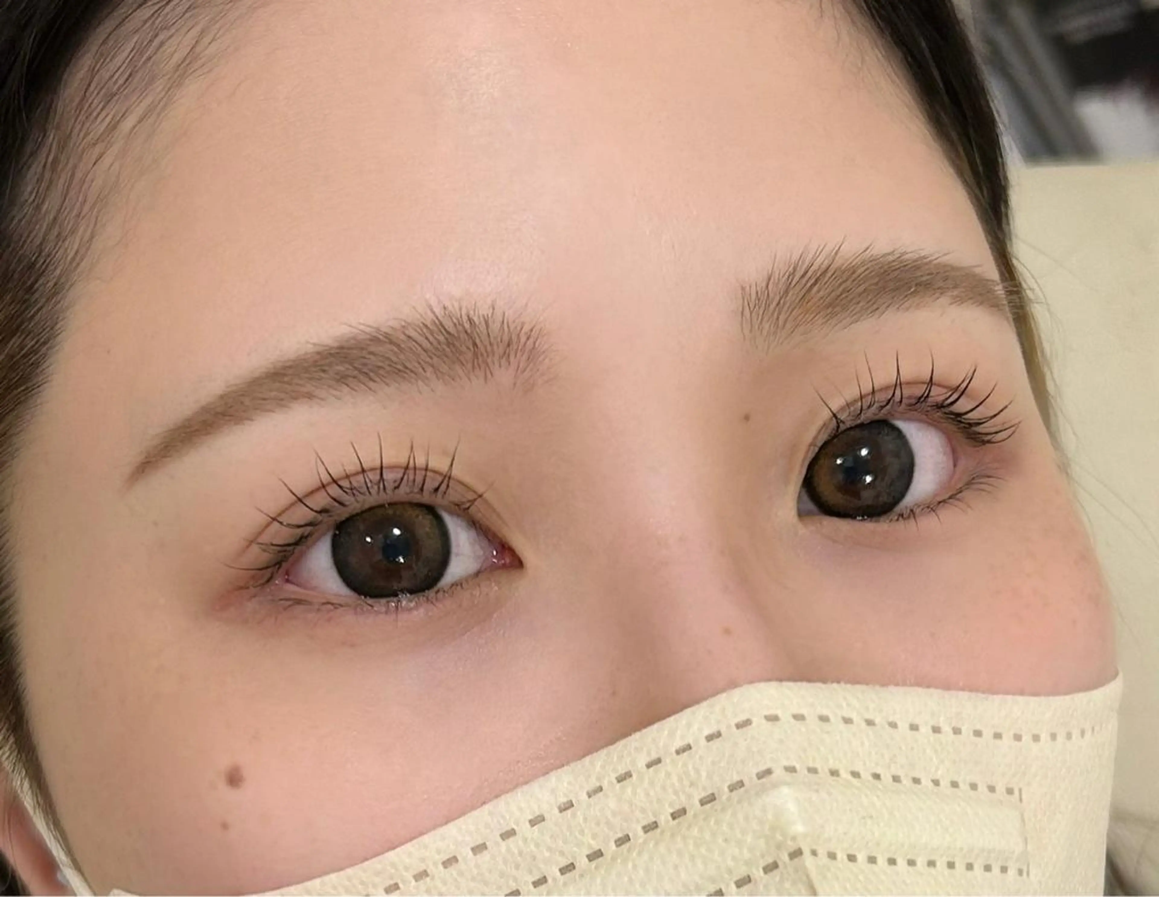 ネイル マツエク・マツパ アイブロウ 眉カラー 韓国風マツエク パリジェンヌラッシュリフト まつげパーマ ワンホンマツエク ハンドネイル フットネイル ハンドケア Nail&eye Belire 新宿のネイルデザイン